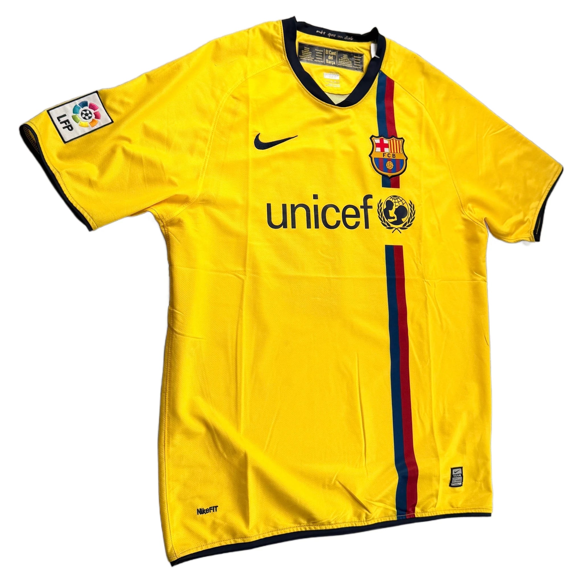 2008-09 Barcelona Away Messi Shirt - XL