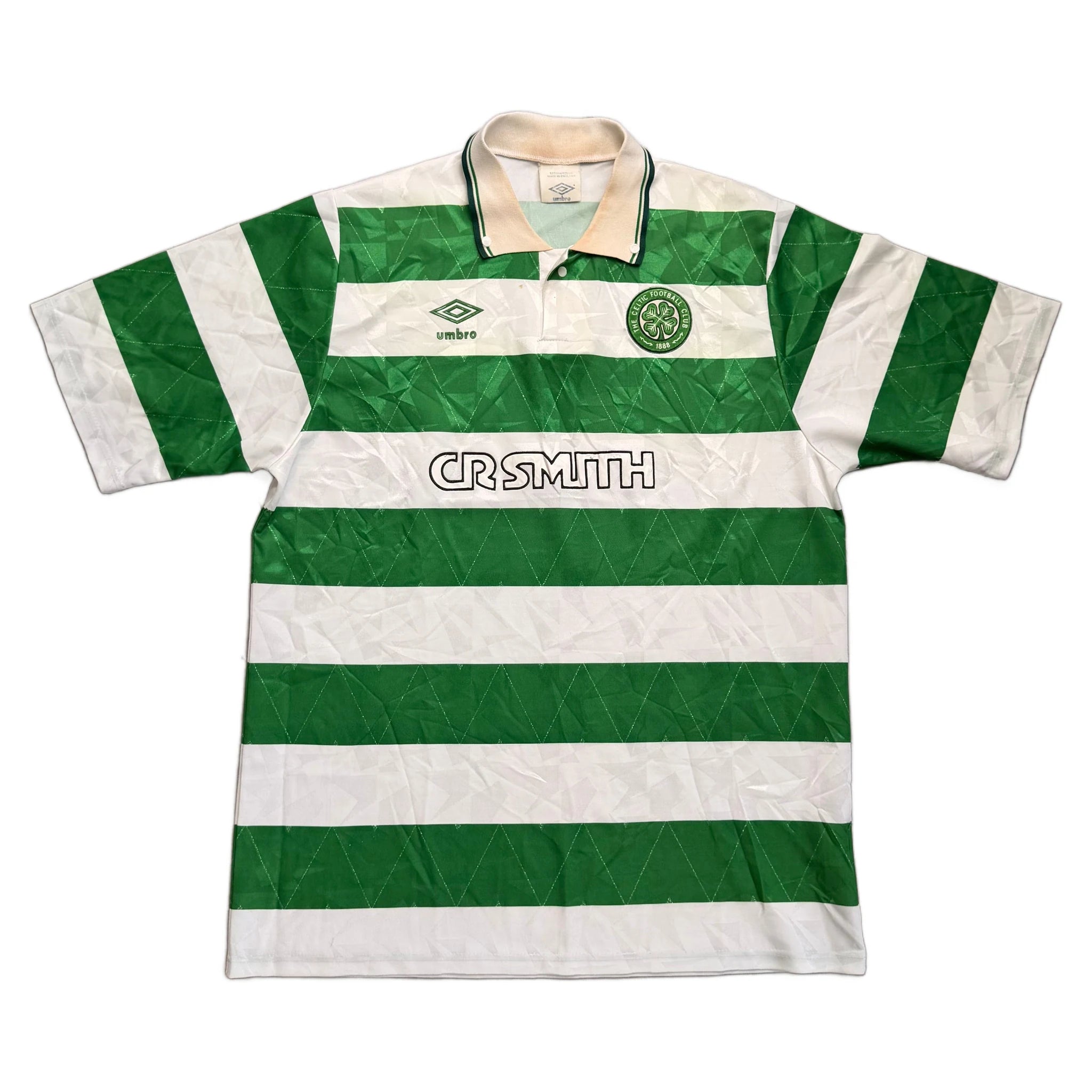 1989-91 Celtic Home Shirt - XL