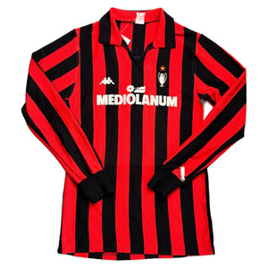 1989-90 AC Milan Home Shirt - L