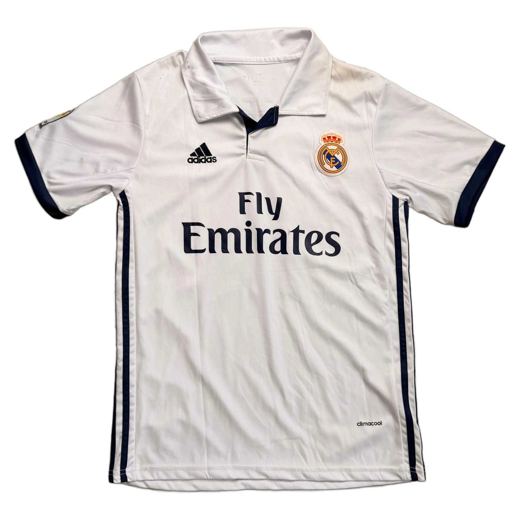 2016-17 Real Madrid Home Benzema Shirt - L