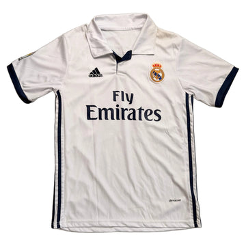 2016-17 Real Madrid Home Benzema Shirt - L