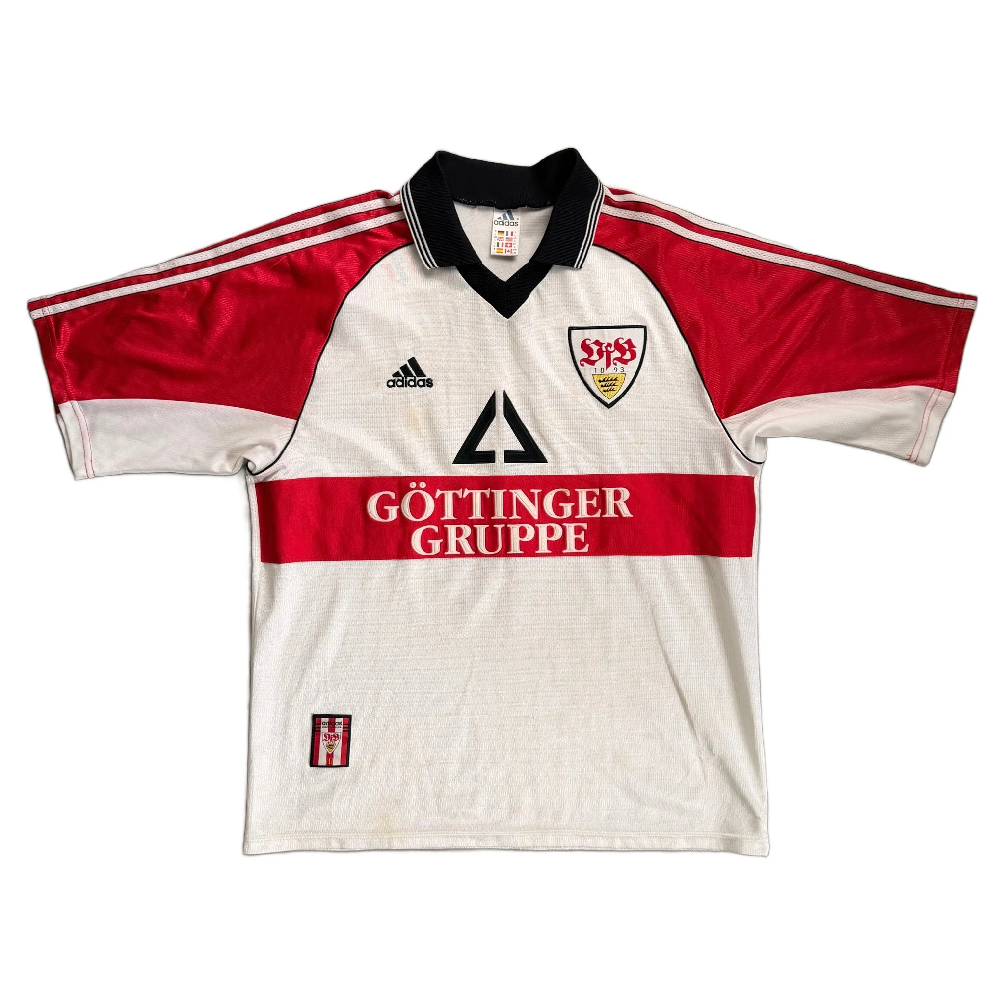 1998-99 VfB Stuttgart Home Shirt - L