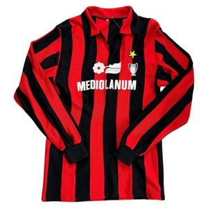 1988-89 AC Milan Home Shirt - L