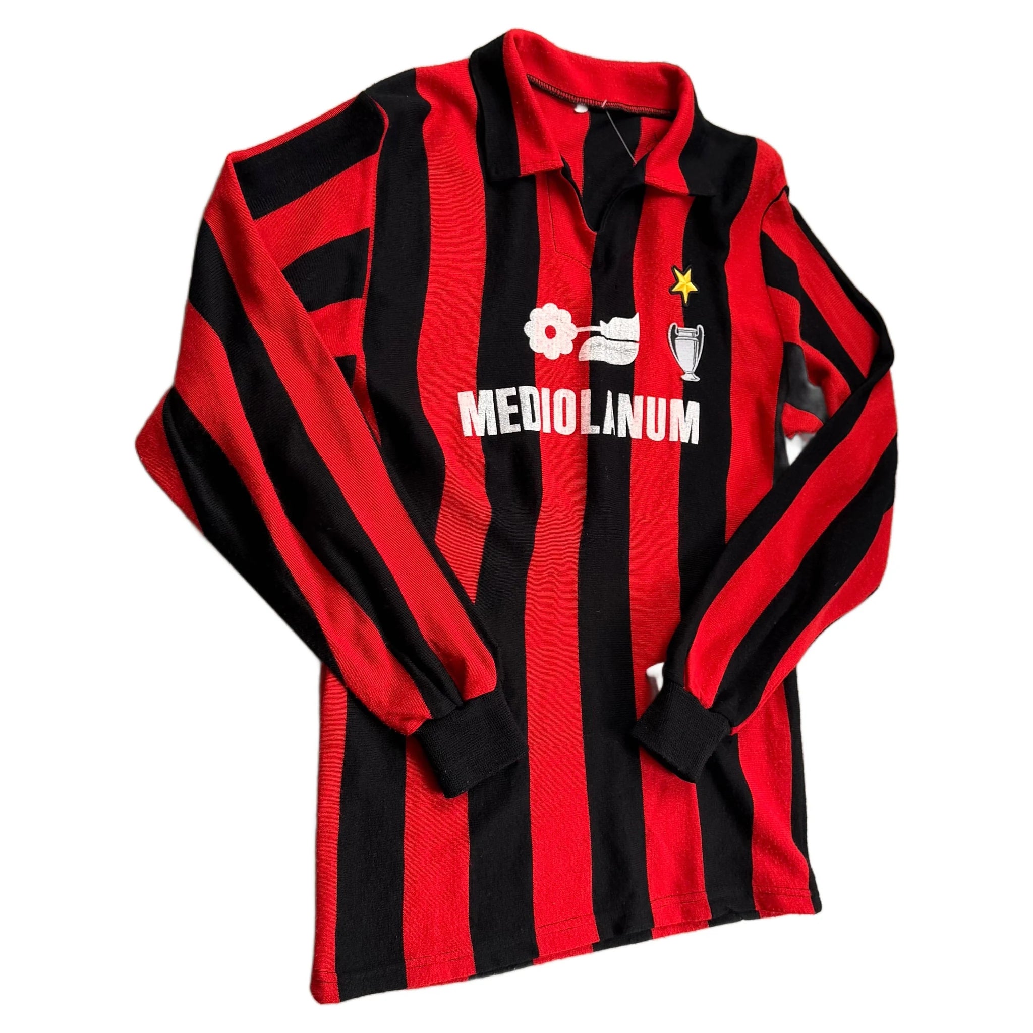 1988-89 AC Milan Home Shirt - L