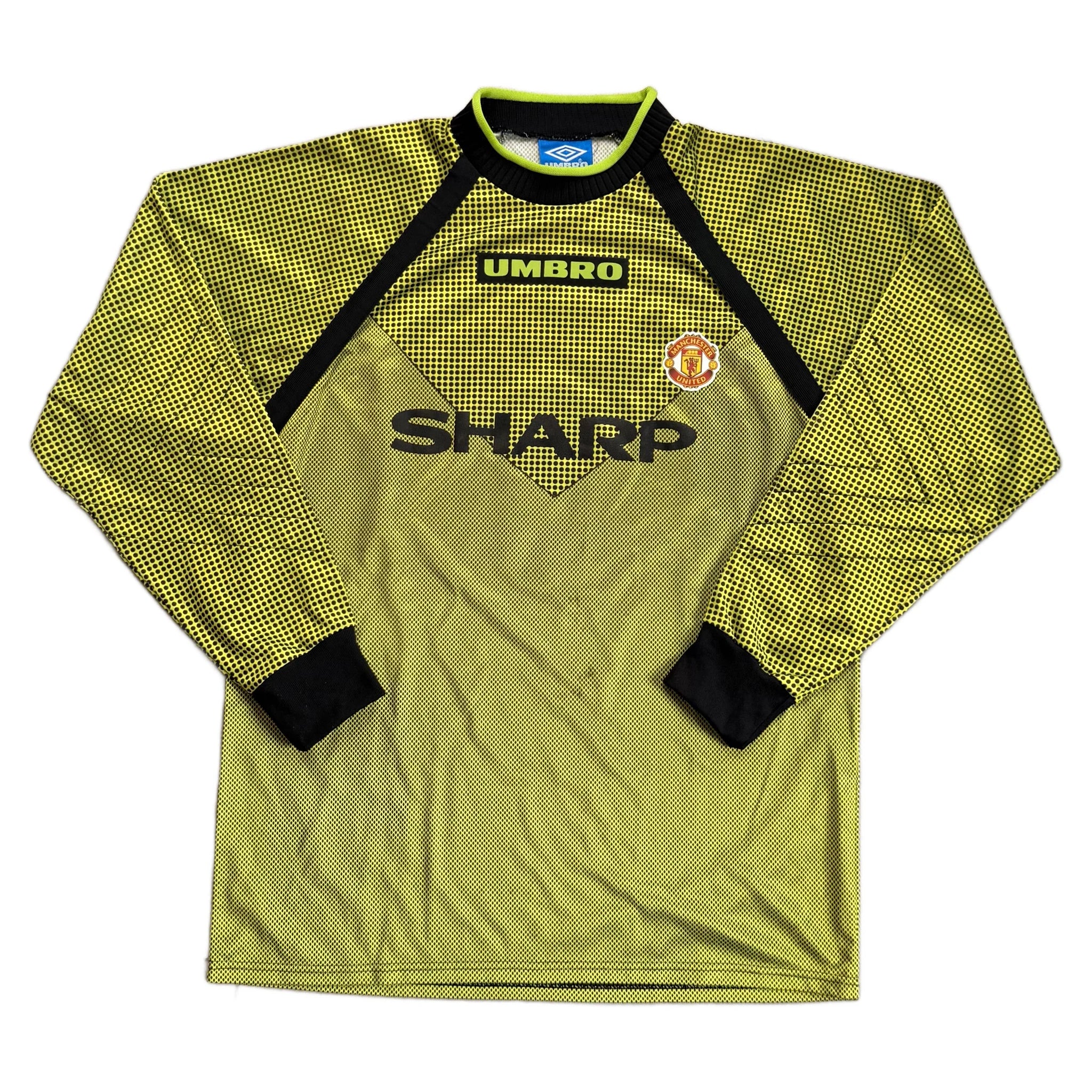 1996-98 Manchester United GK Shirt - L