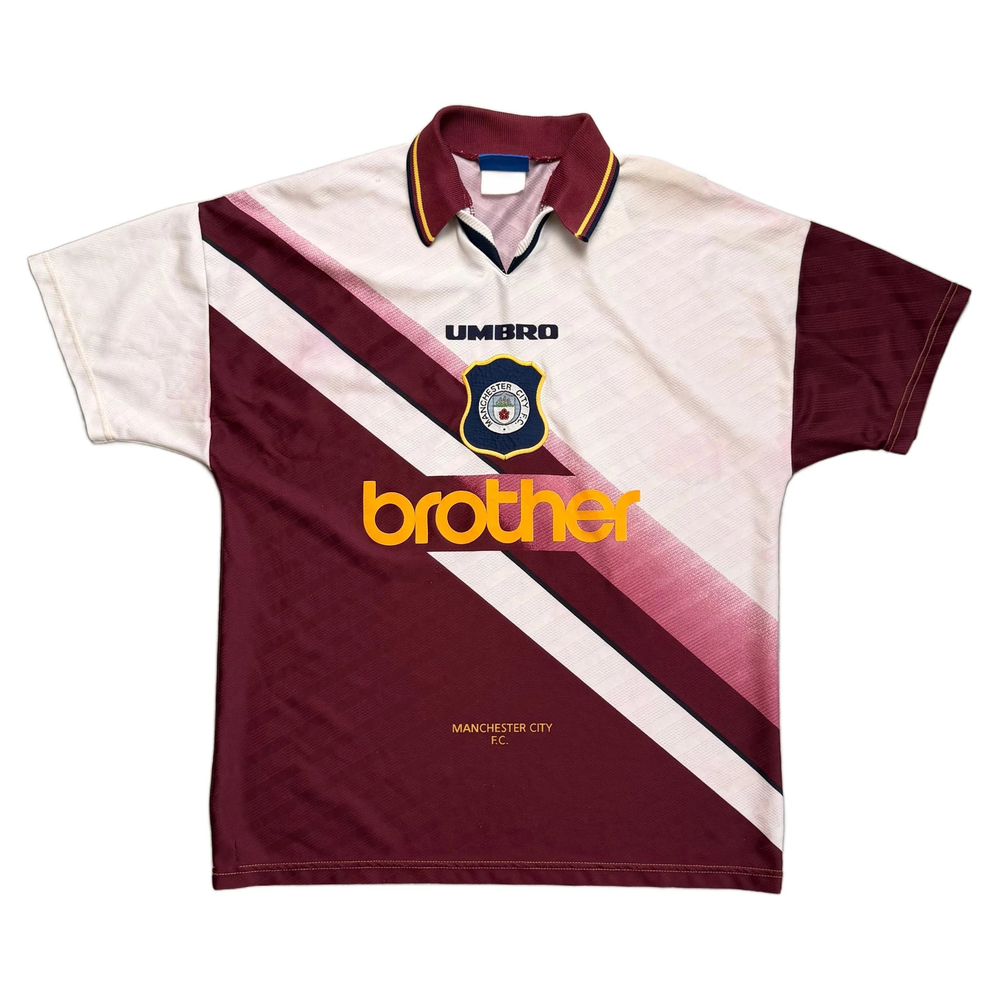 1996-97 Manchester City Away Shirt - L