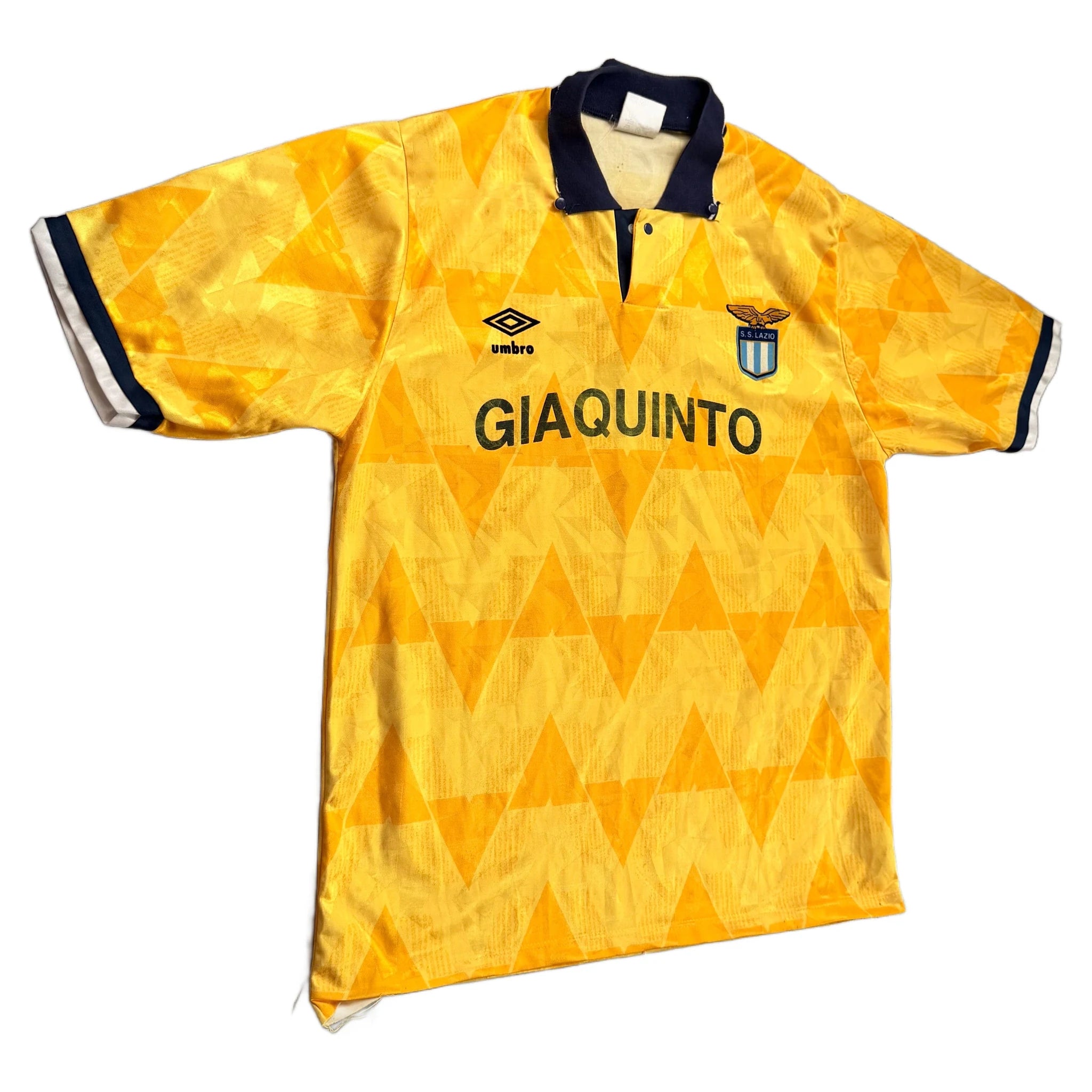 1991-92 Lazio Away Shirt - L