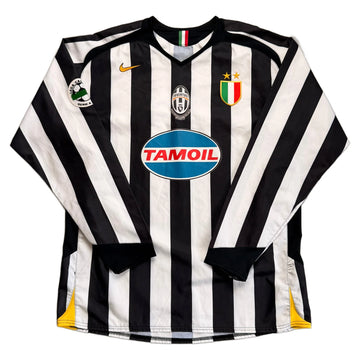 2003-04 Juventus Home Zambrotta Shirt - L