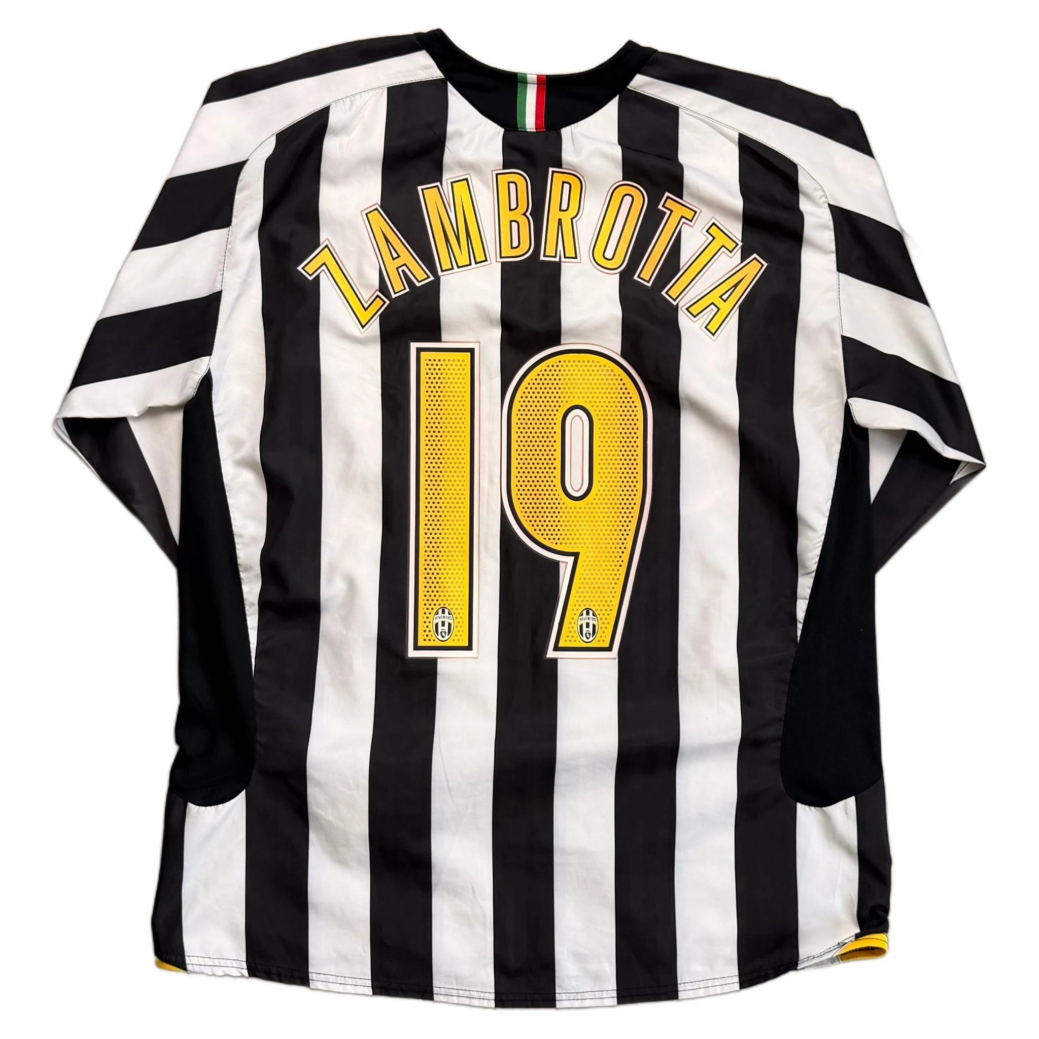 2003-04 Juventus Home Zambrotta Shirt - L