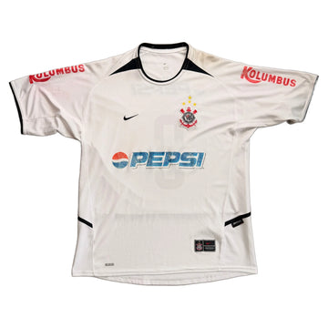 2004-05 Corinthians Home Shirt - L