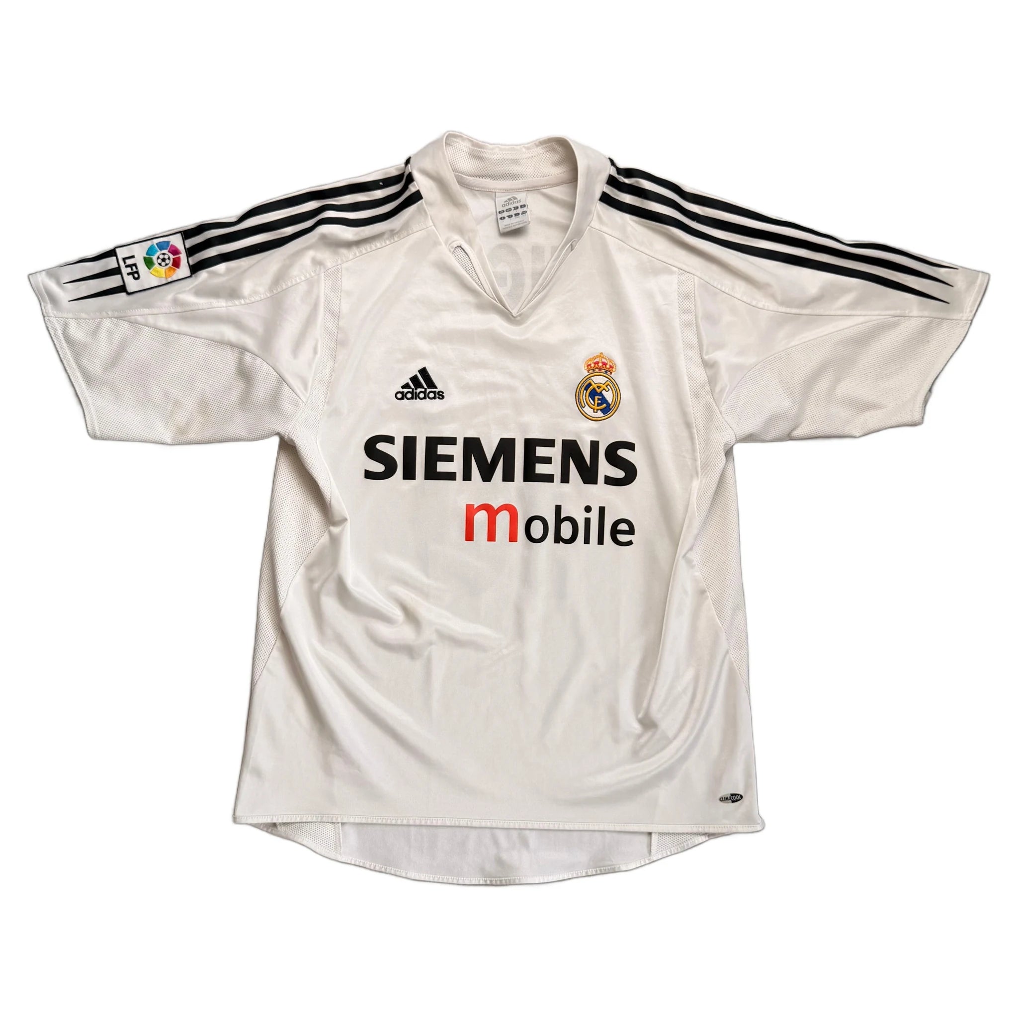 2004-05 Real Madrid Home Figo Shirt - L