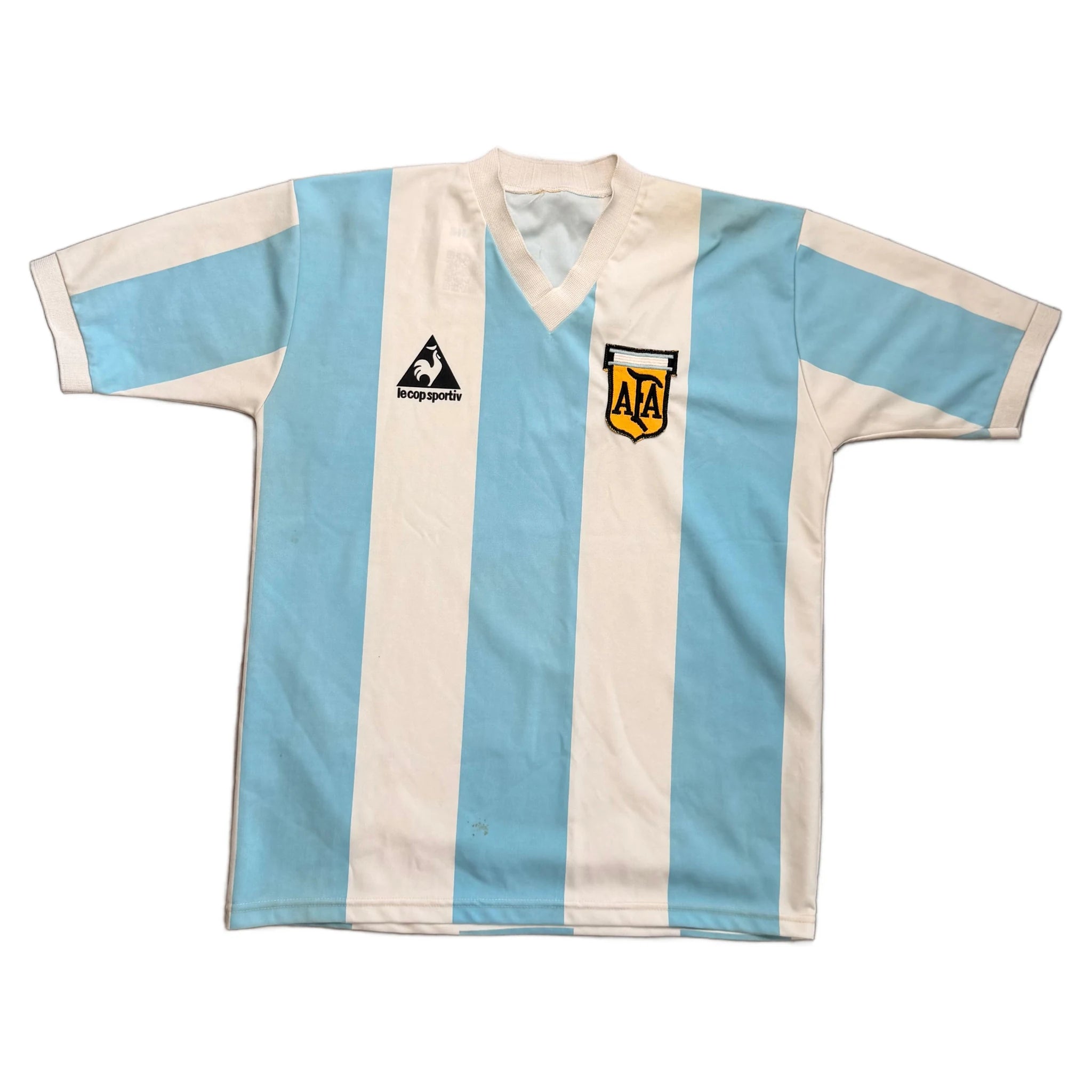 1986-87 Argentina Home Shirt - L