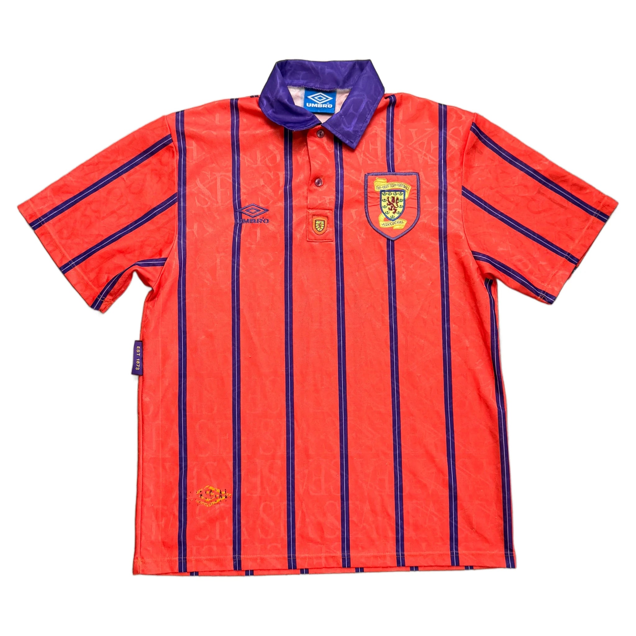 1994-96 Scotland Away Shirt - L