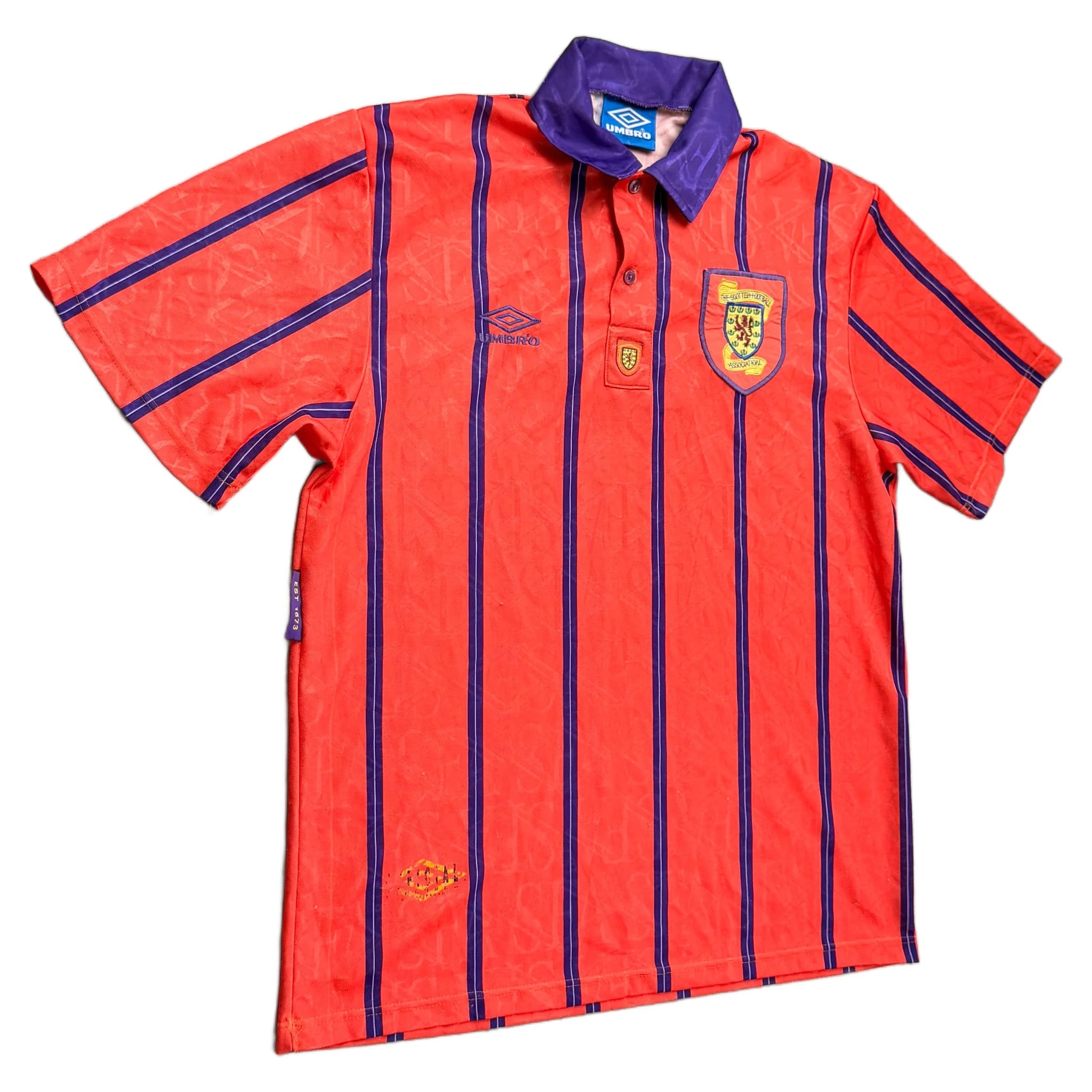 1994-96 Scotland Away Shirt - L