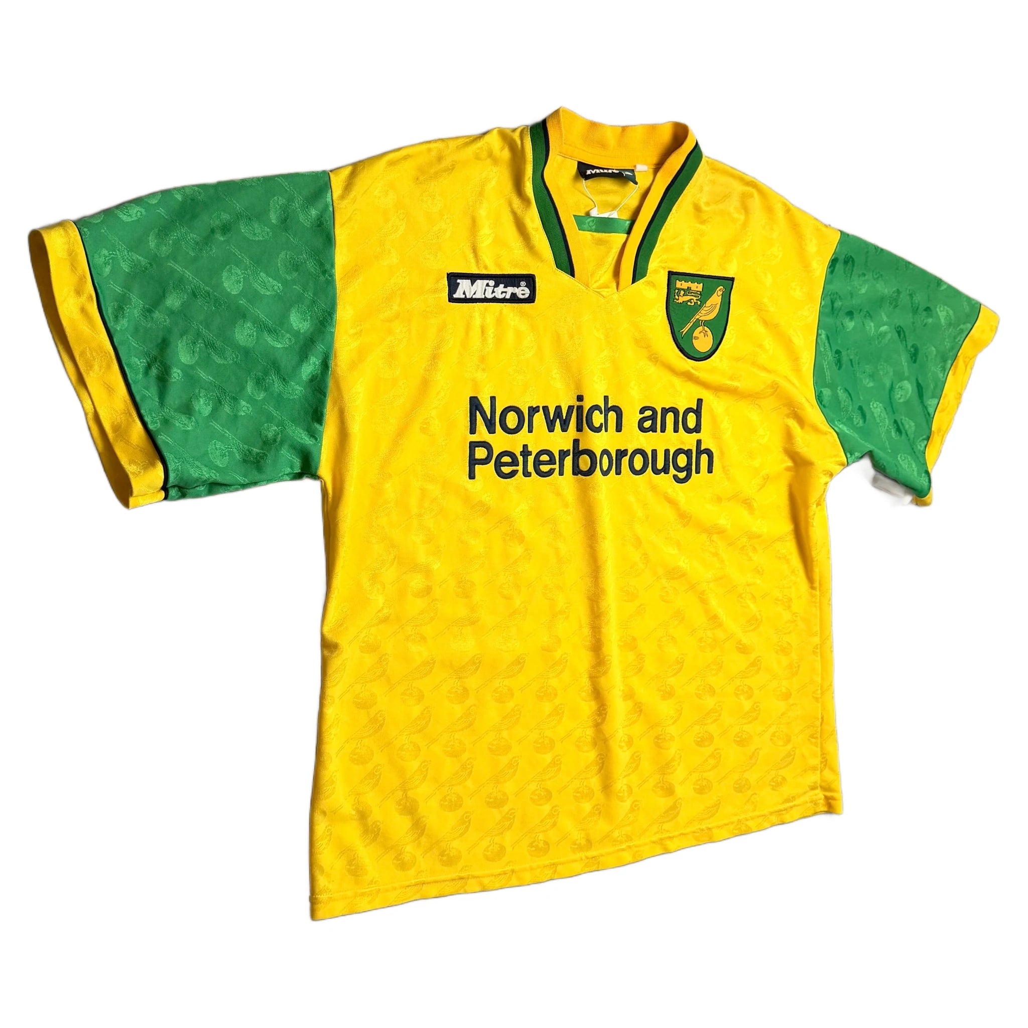 1996-97 Norwich City Home Shirt - M