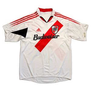 2004-05 River Plate Home Shirt - M