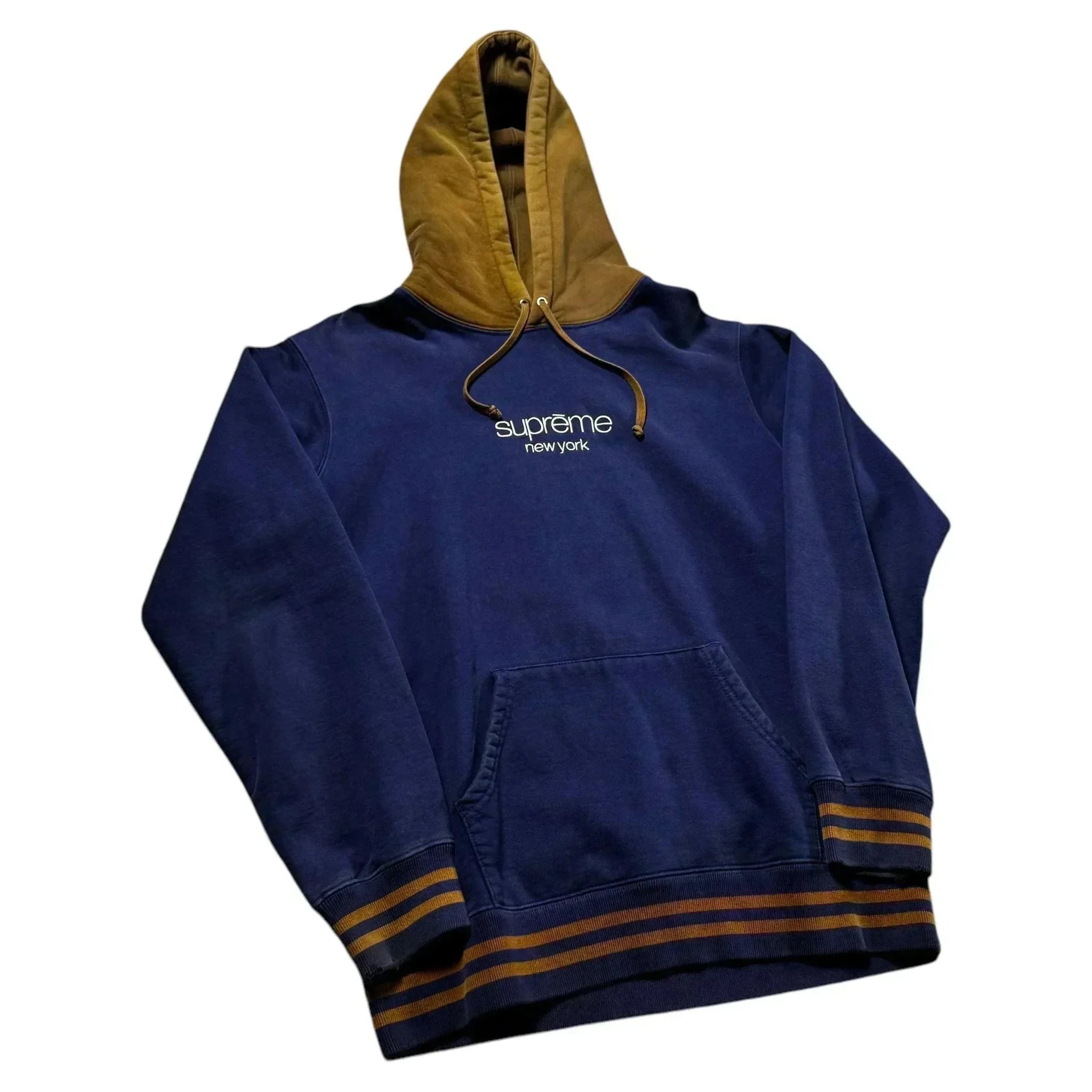 Purple + Brown Supreme Hoodie - L | The Streetwear Studio