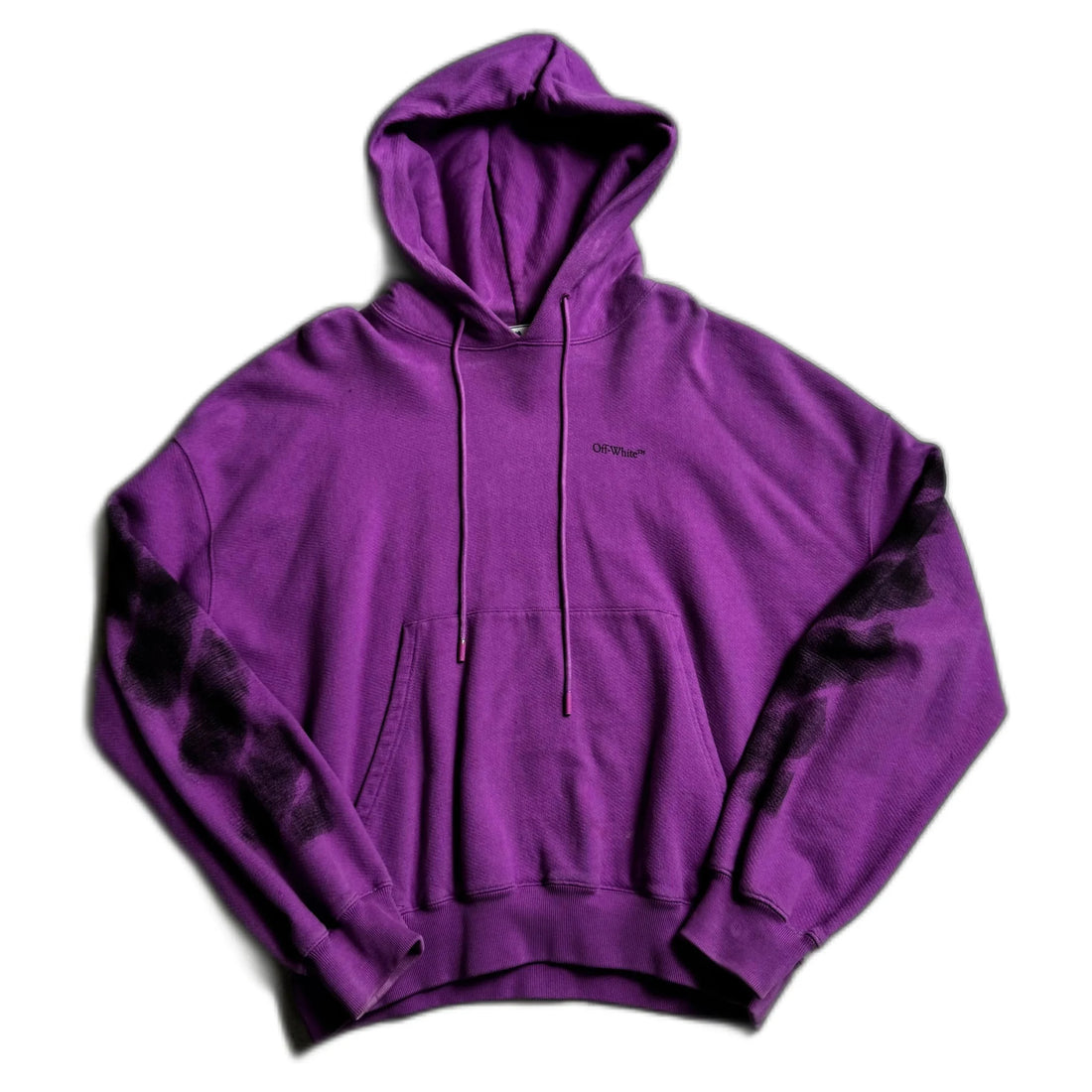 Purple Off-White Hoodie - XL | The Streetwear Studio