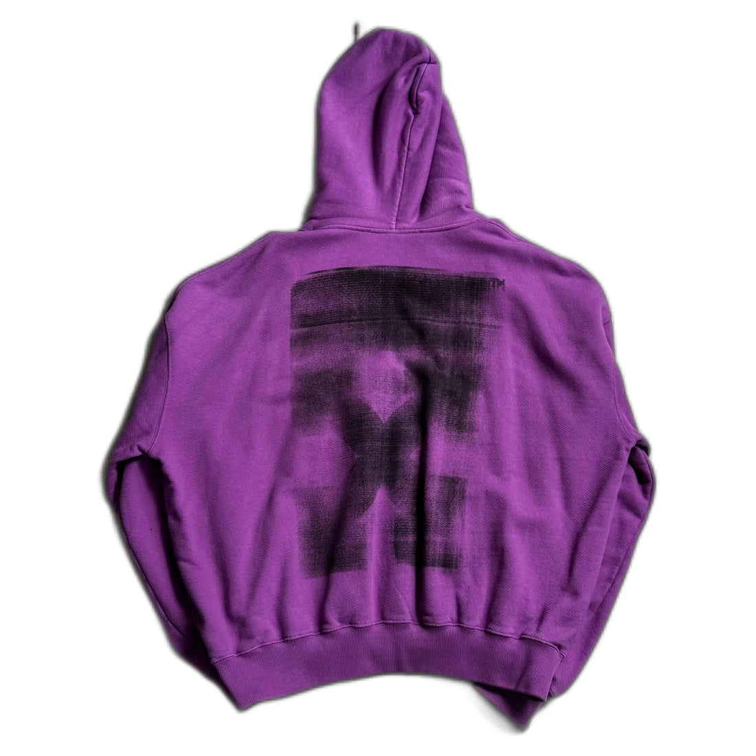 Purple Off-White Hoodie - XL | The Streetwear Studio