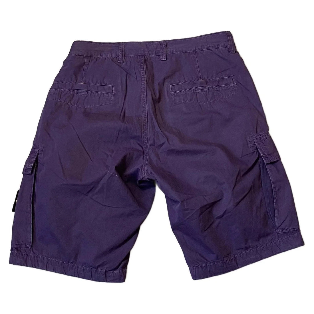 Purple Stone Island Cargo Shorts - W32 | The Streetwear Studio