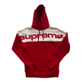 Red Supreme Blocked Hoodie - Small - The Streetwear Studio