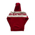 Red Supreme Blocked Hoodie - Small - The Streetwear Studio