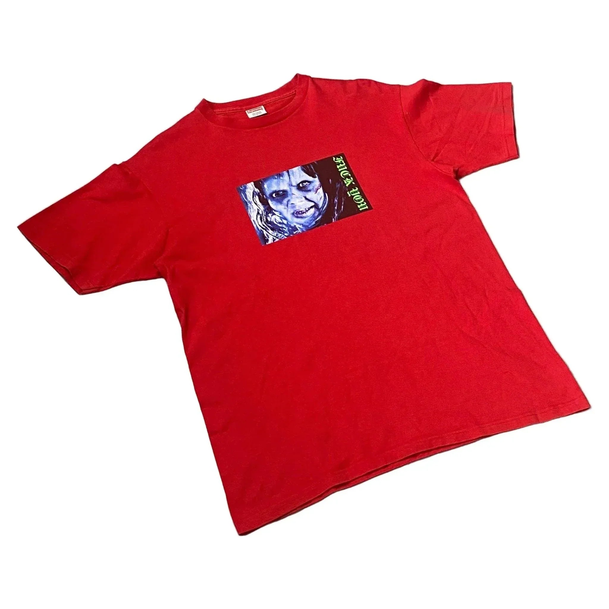 Red Supreme Exorcist Tee - L | The Streetwear Studio