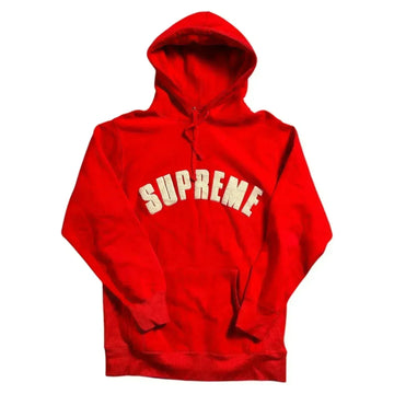 Red Supreme Hoodie - XL | The Streetwear Studio