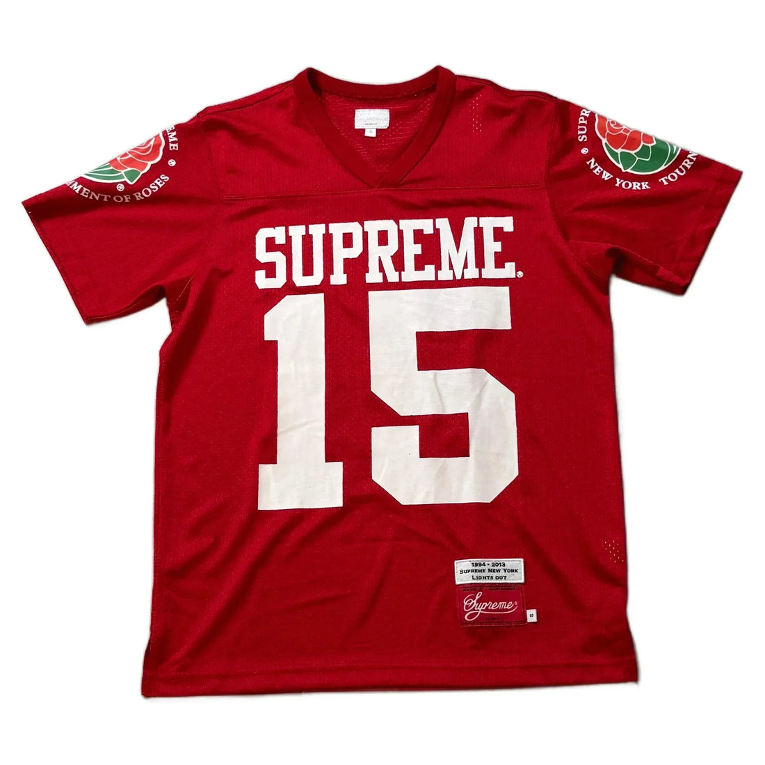 Red Supreme Jersey - S | The Streetwear Studio