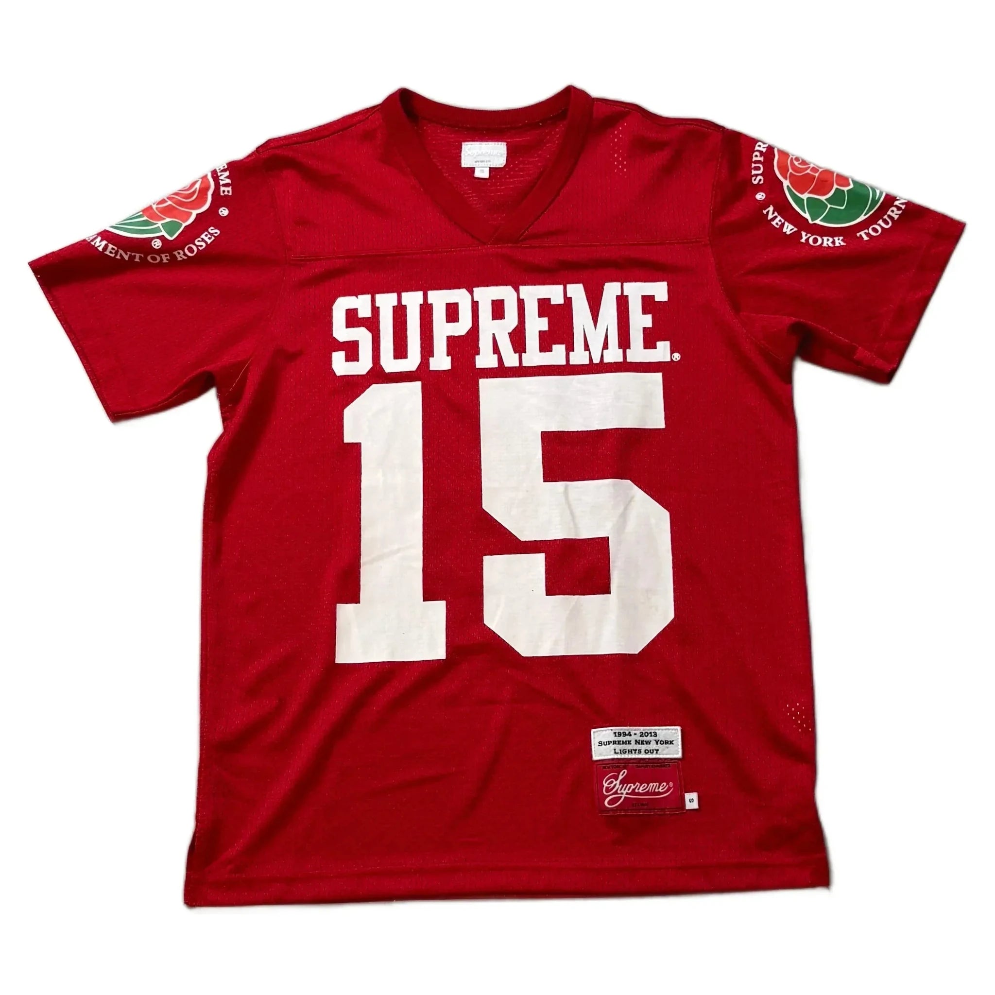 Red Supreme Jersey - S | The Streetwear Studio