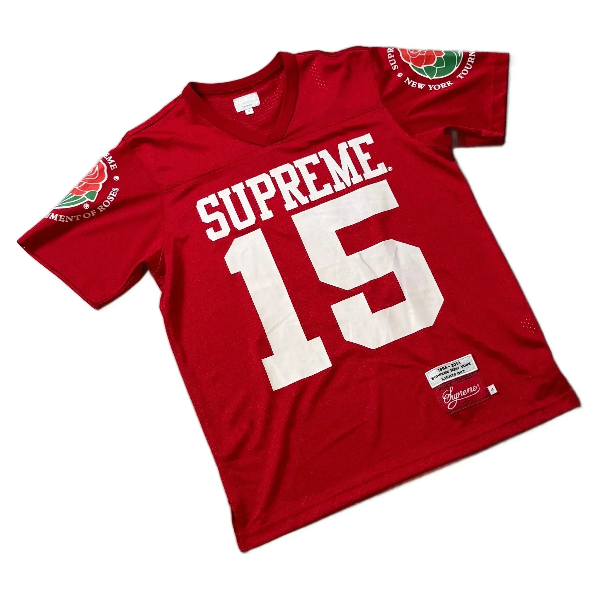 Red Supreme Jersey - S | The Streetwear Studio