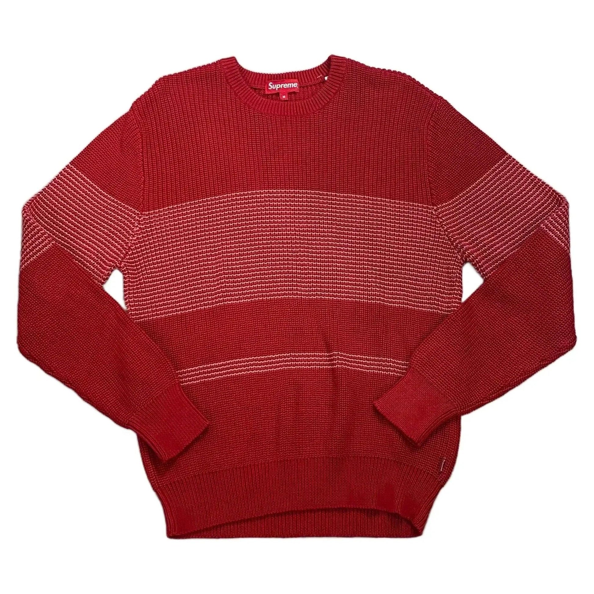 Red Supreme Sweatshirt - M | The Streetwear Studio