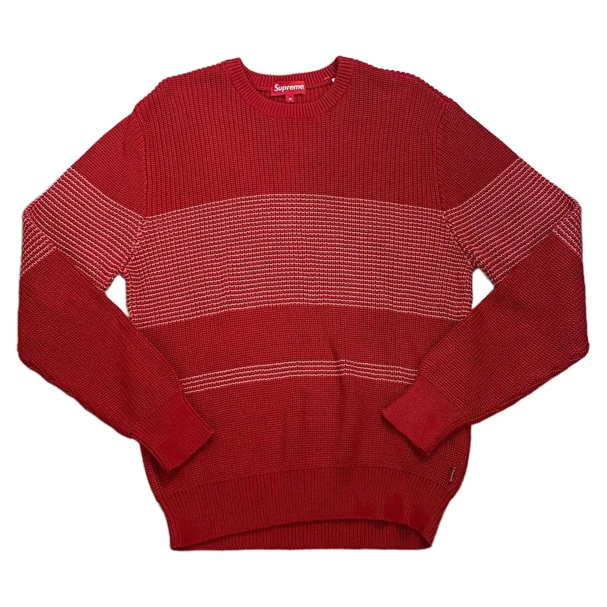 Red Supreme Sweatshirt - M | The Streetwear Studio