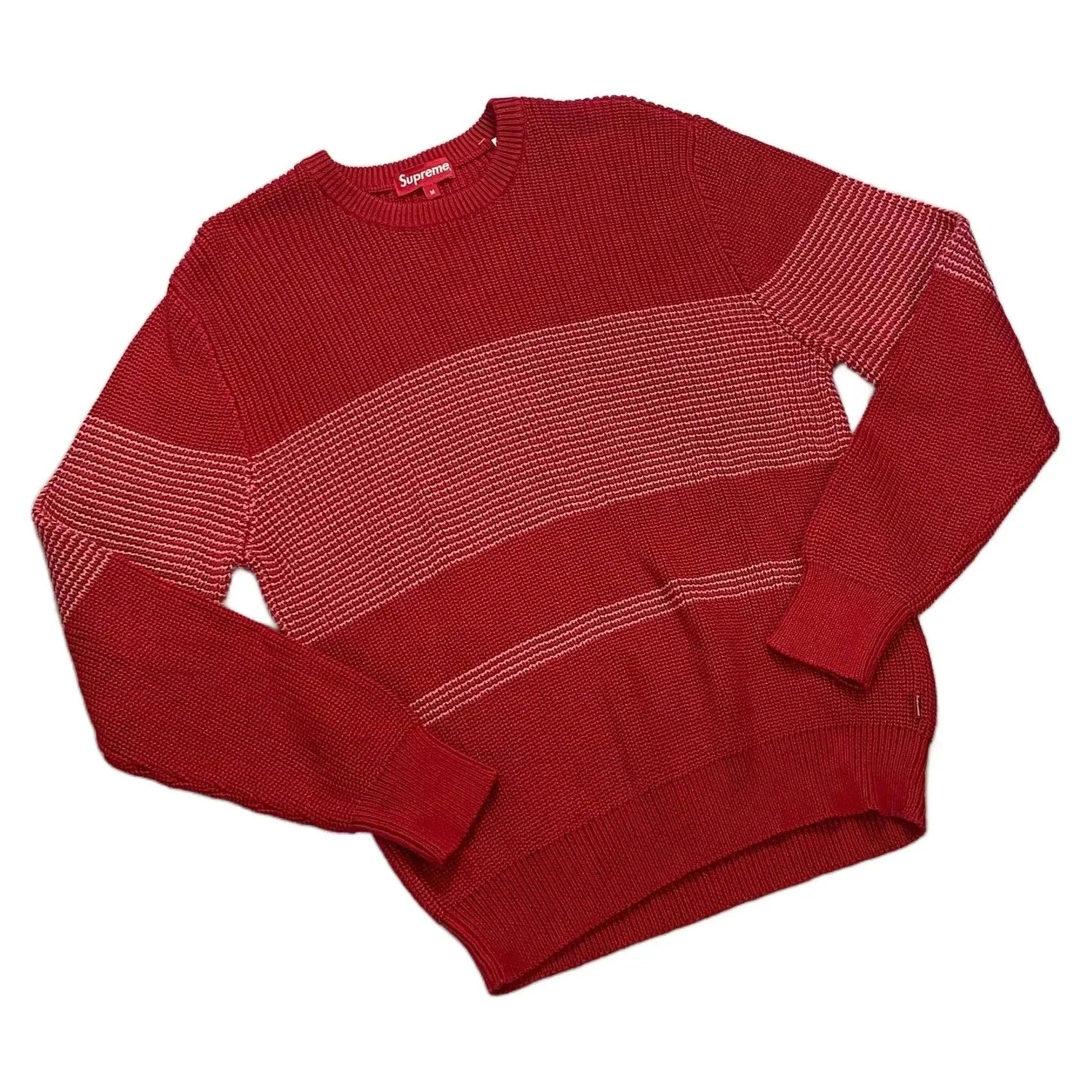 Red Supreme Sweatshirt - M | The Streetwear Studio