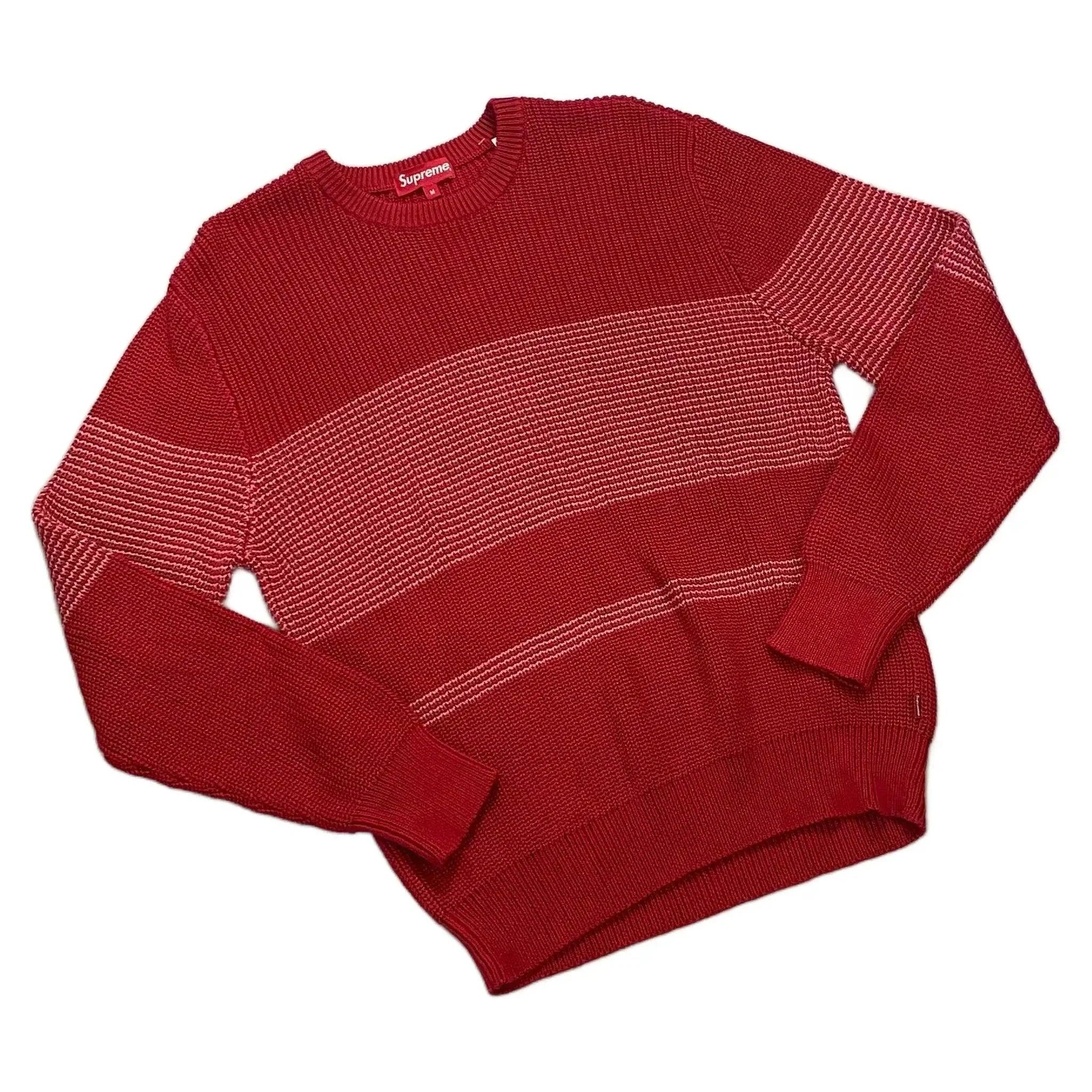 Red Supreme Sweatshirt - M | The Streetwear Studio