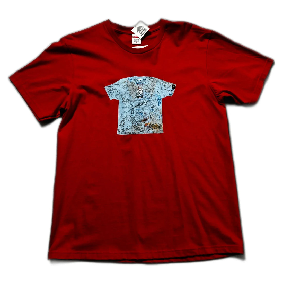 Red Supreme Tee - M | The Streetwear Studio