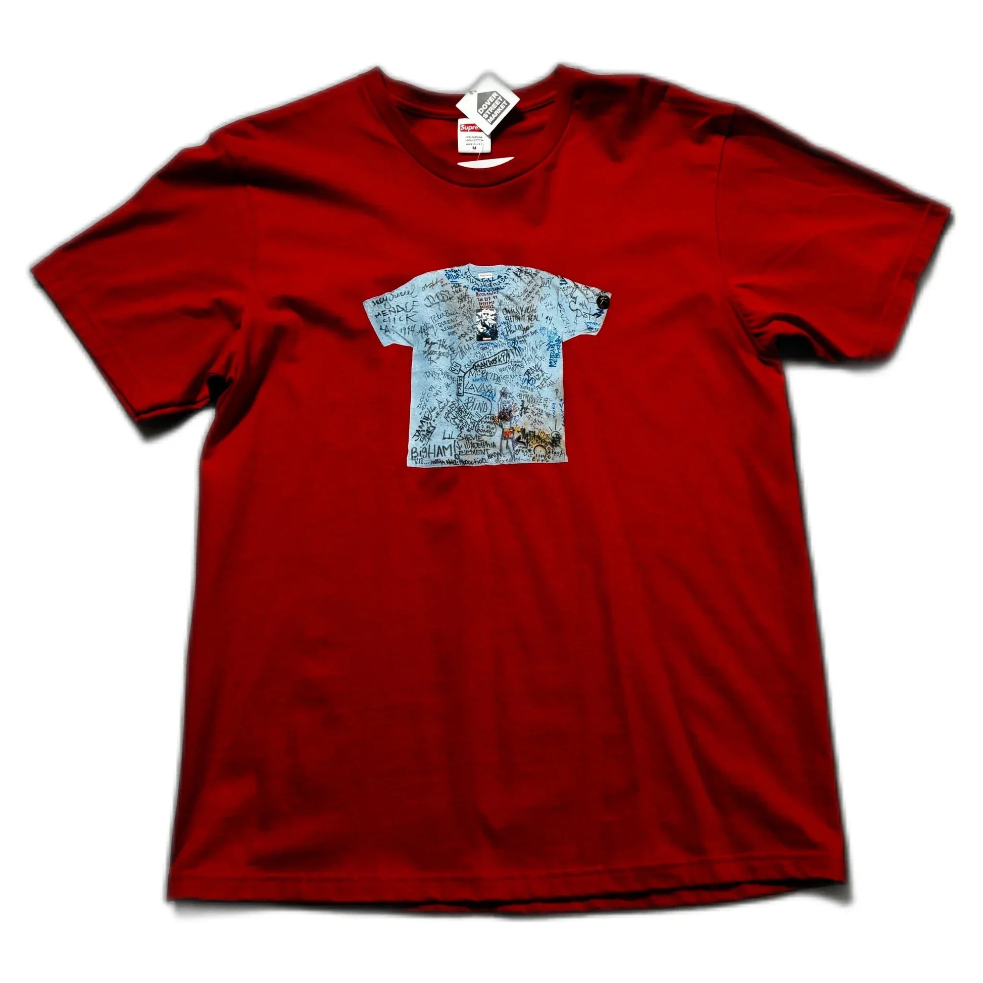 Red Supreme Tee - M | The Streetwear Studio