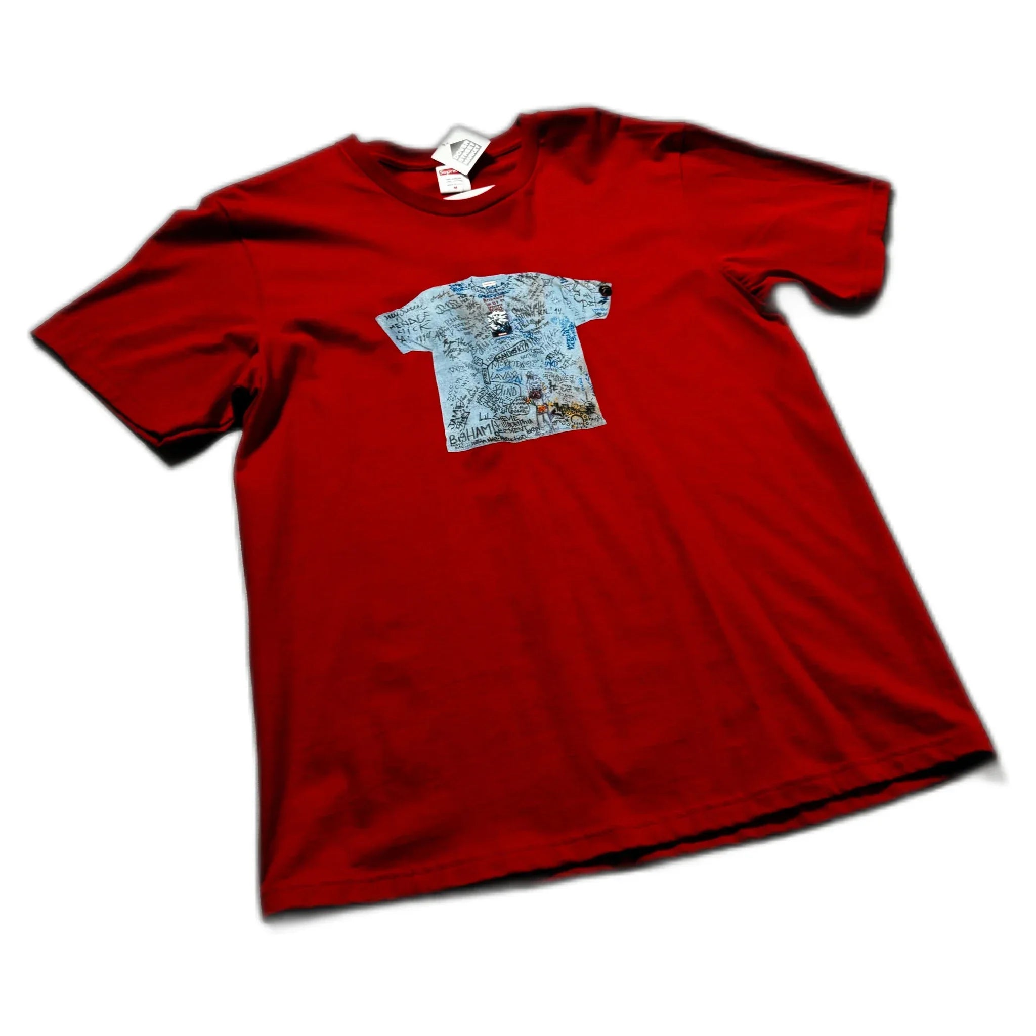 Red Supreme Tee - M | The Streetwear Studio