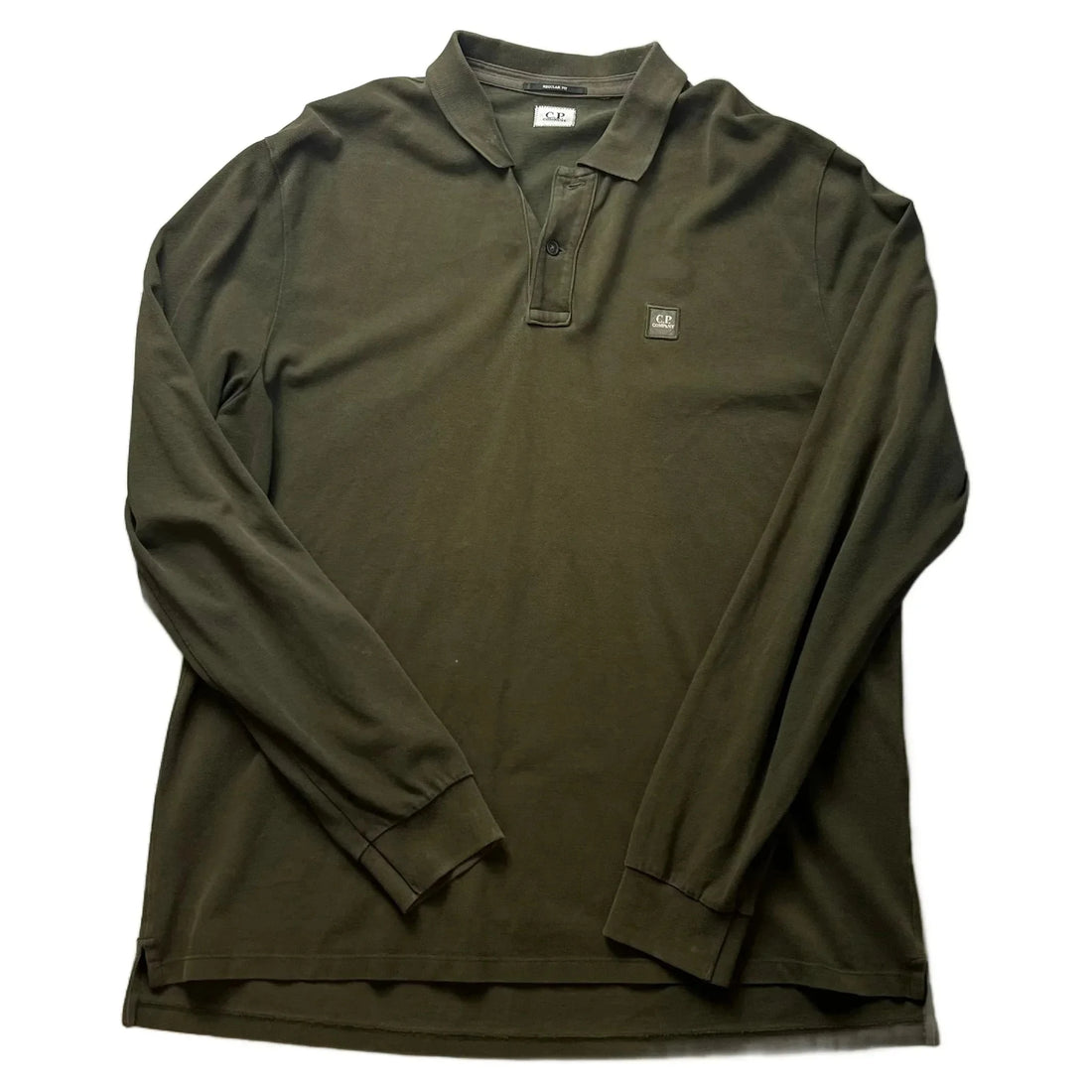 Stone Island Long Sleeve Polo Shirt - XL | The Streetwear Studio