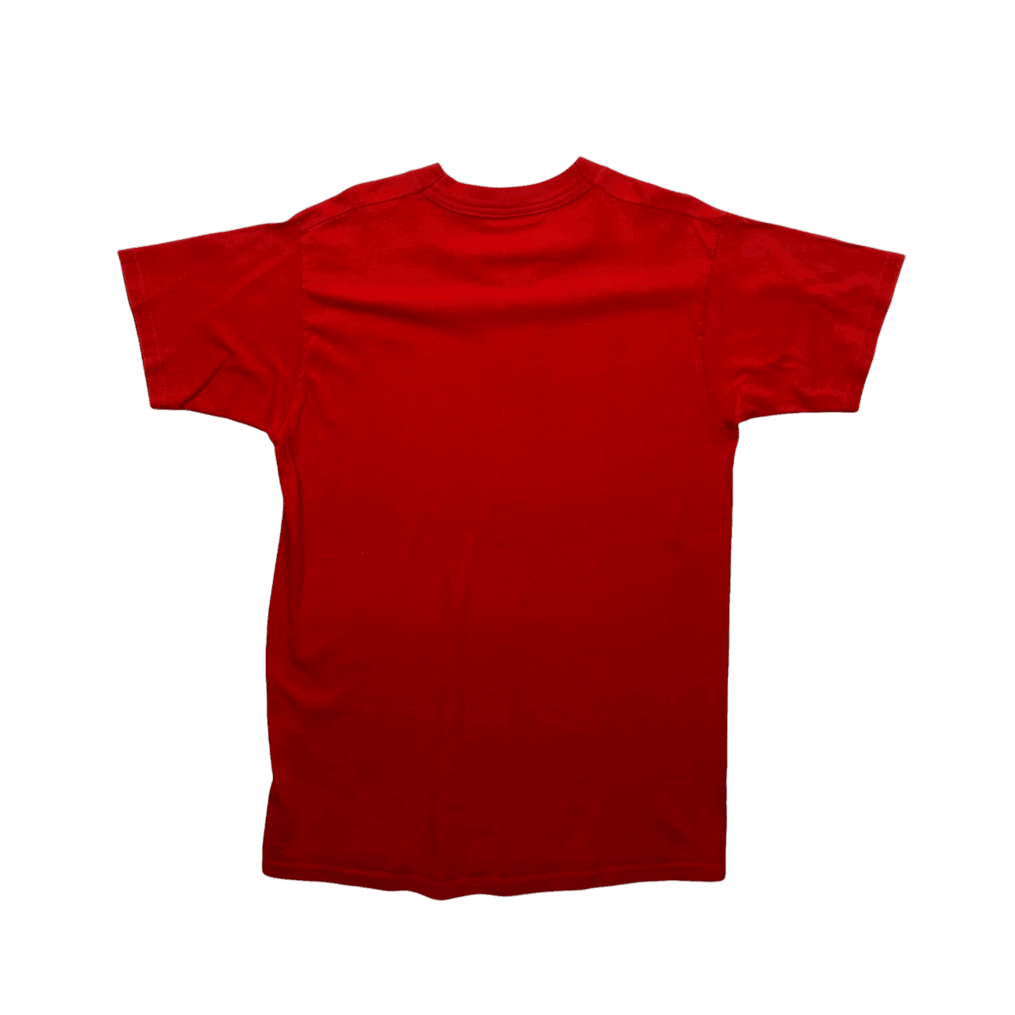 Vintage 1999 Red Supreme x Bauhaus Stencil Logo Tee - Medium - The Streetwear Studio
