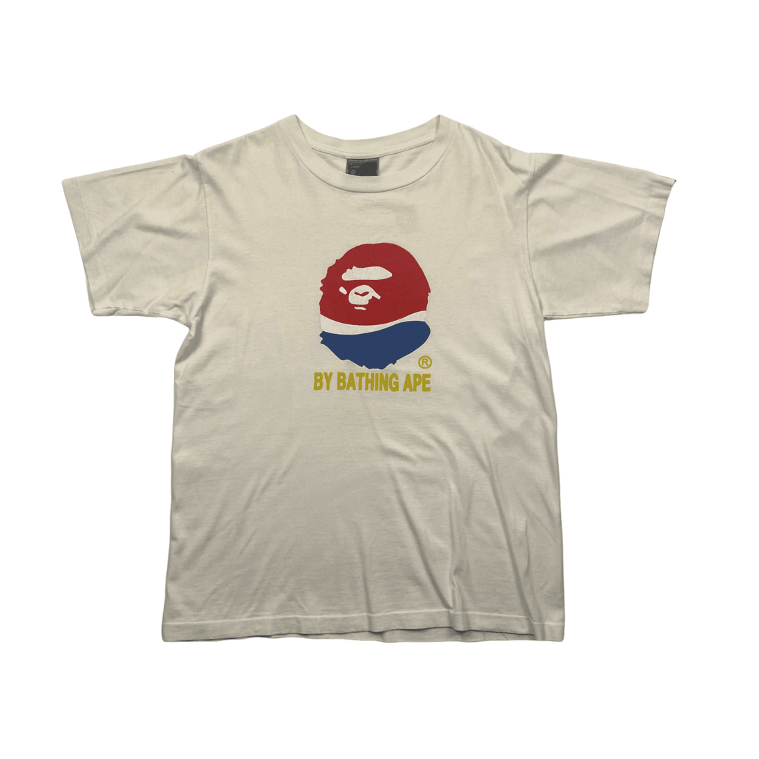 Vintage 2001 White A Bathing Ape (BAPE) x Pepsi Tee - Large - The Streetwear Studio