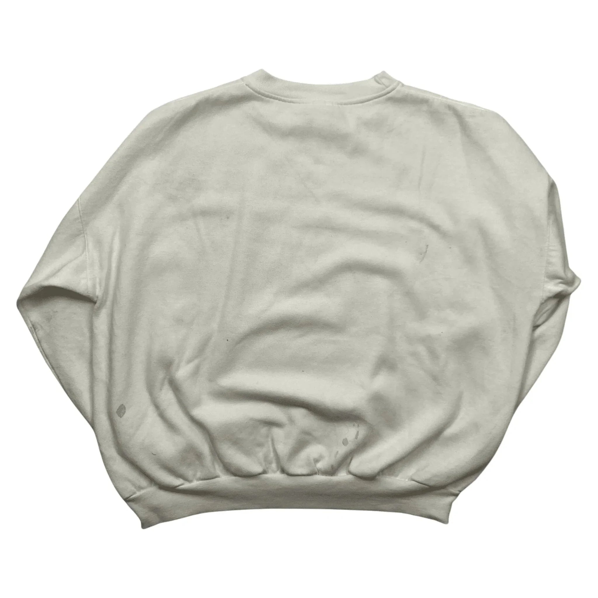 Vintage 80s White Adidas Tennis Spell-Out Sweatshirt - L | The Streetwear Studio