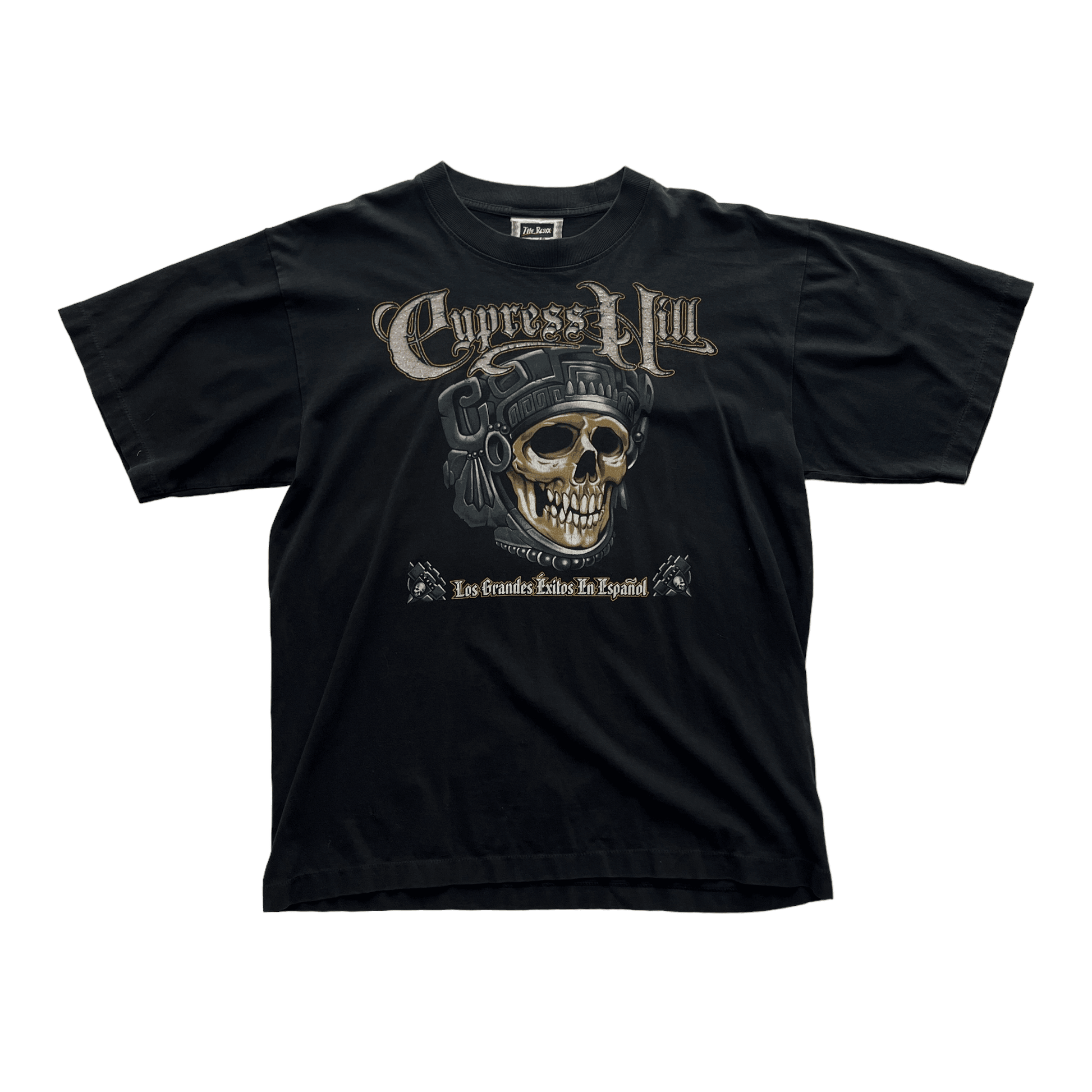 Vintage 90s Black Cypress Hill Graphic Tee - Large - The Streetwear Studio
