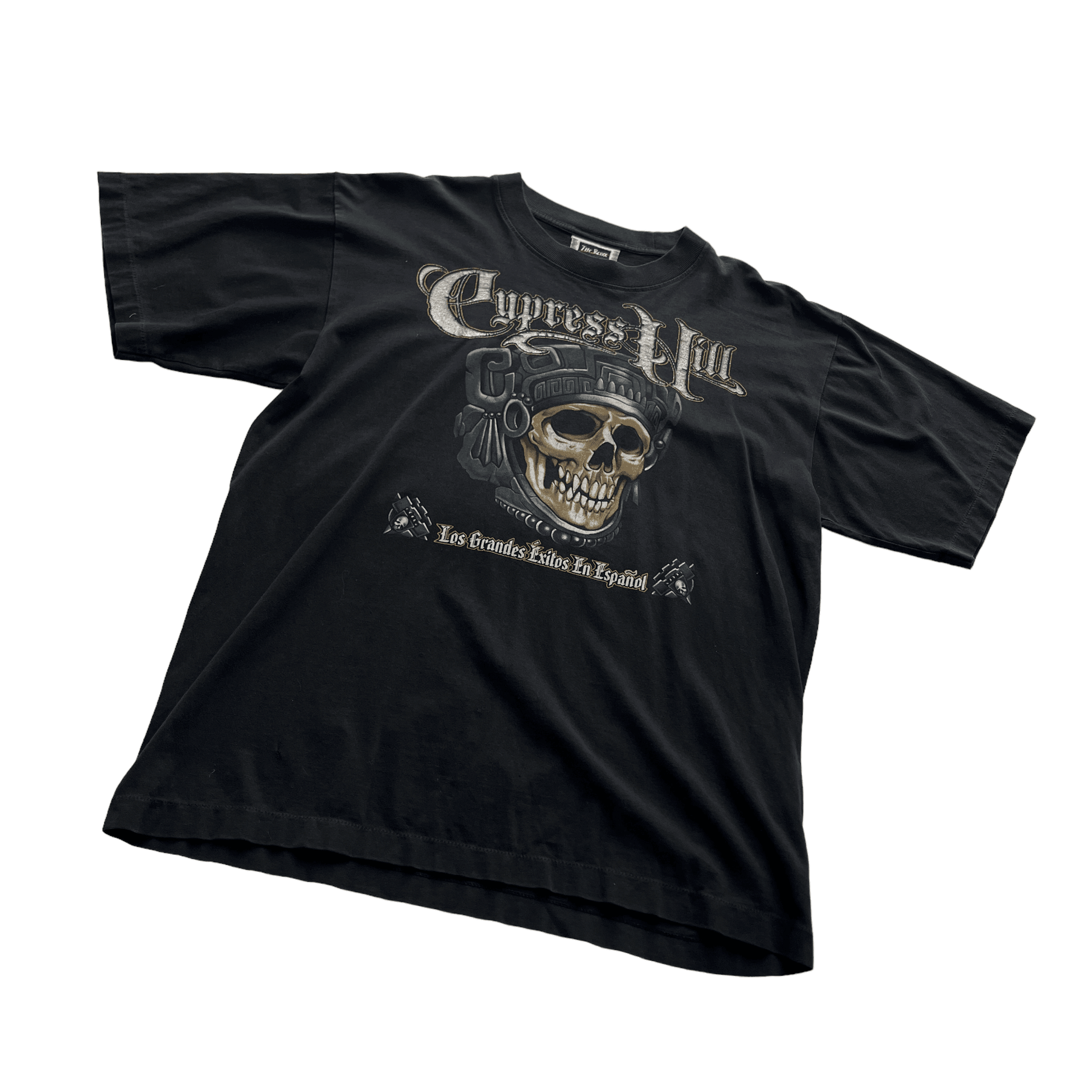 Vintage 90s Black Cypress Hill Graphic Tee - Large - The Streetwear Studio