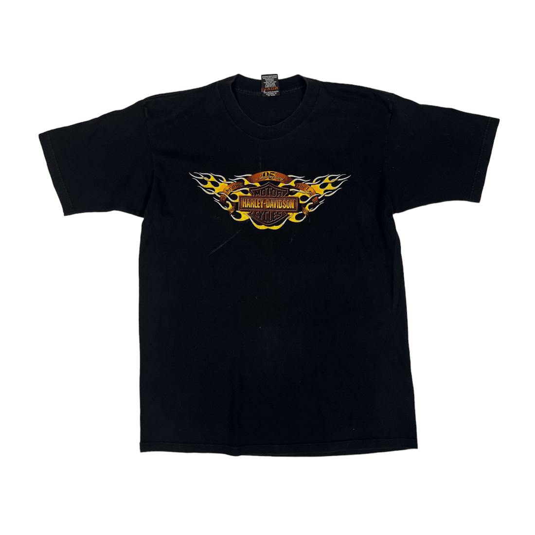 Vintage 90s Black Harley Davidson Tee - Large - The Streetwear Studio