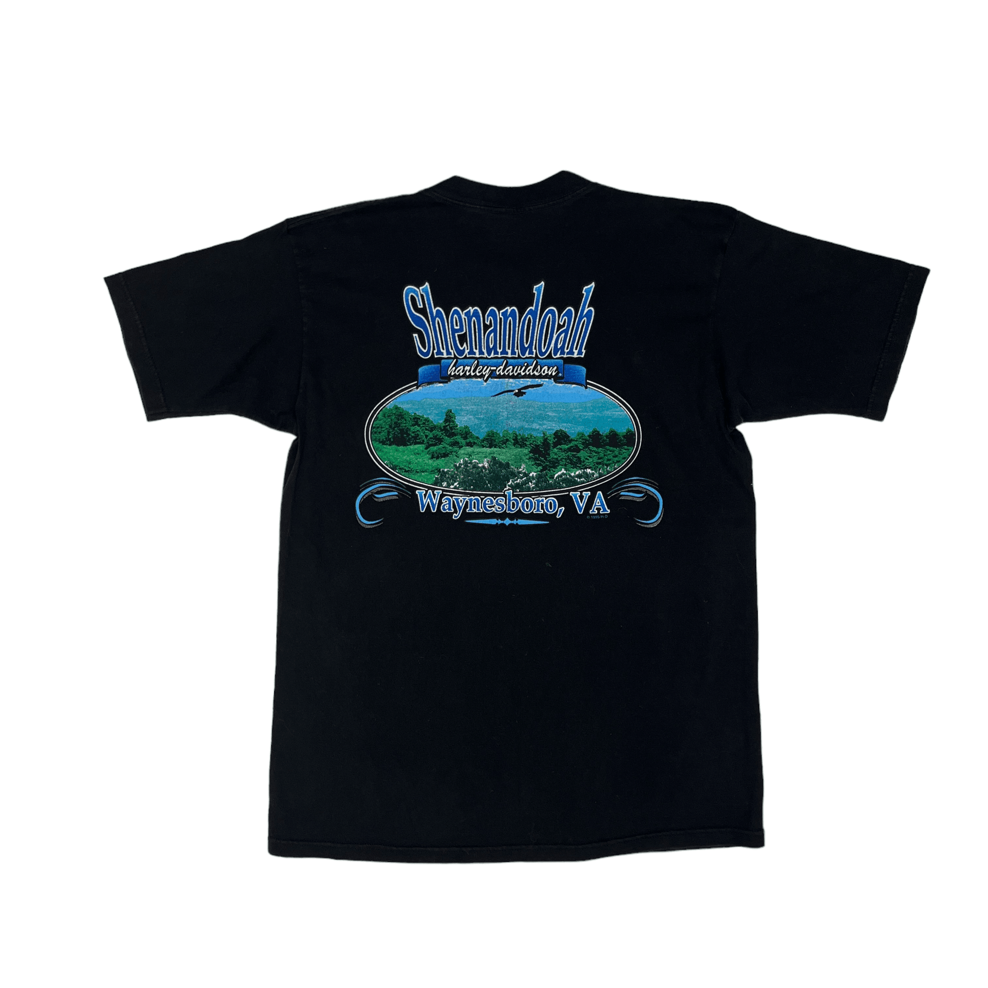 Vintage 90s Black Harley Davidson Tee - Large - The Streetwear Studio