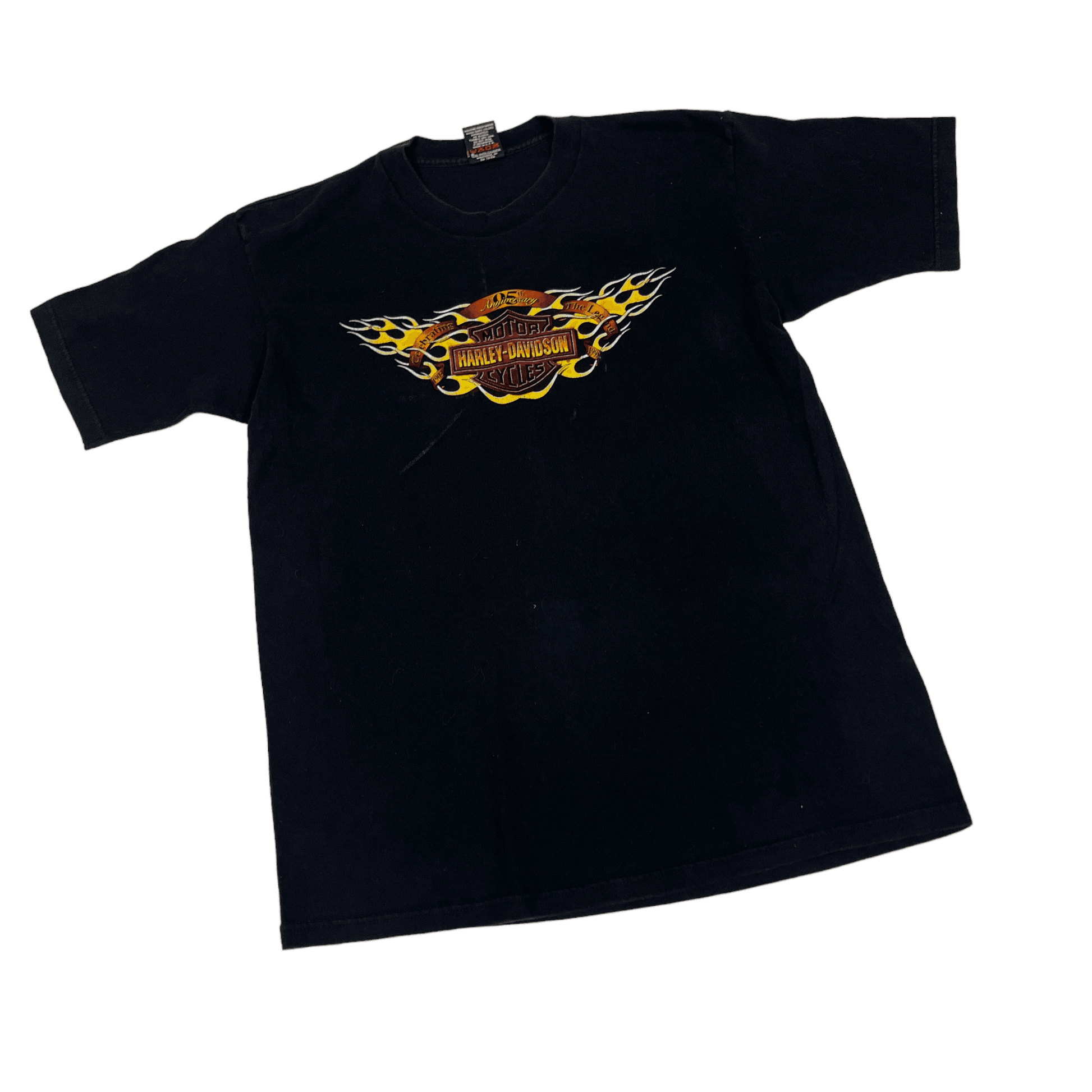 Vintage 90s Black Harley Davidson Tee - Large - The Streetwear Studio