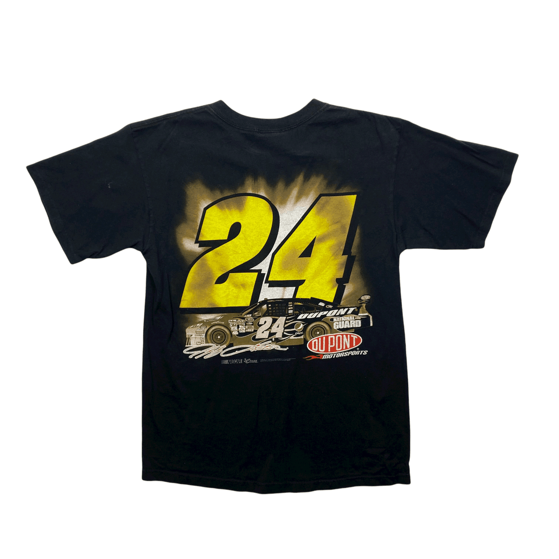 Vintage 90s Black NASCAR Tee - Medium - The Streetwear Studio