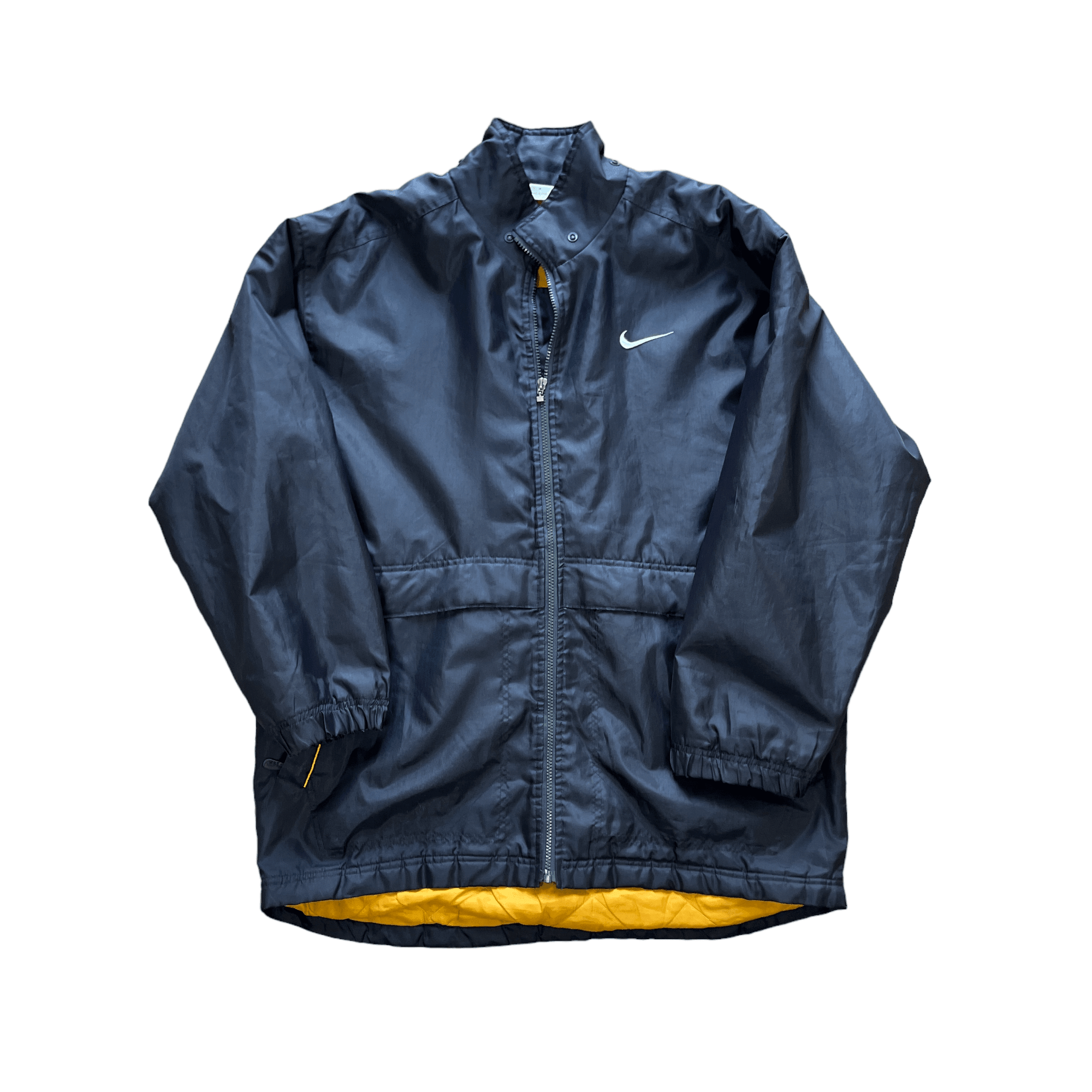 Vintage 90s Black Nike Coat - Recommended Size - Large - The Streetwear Studio
