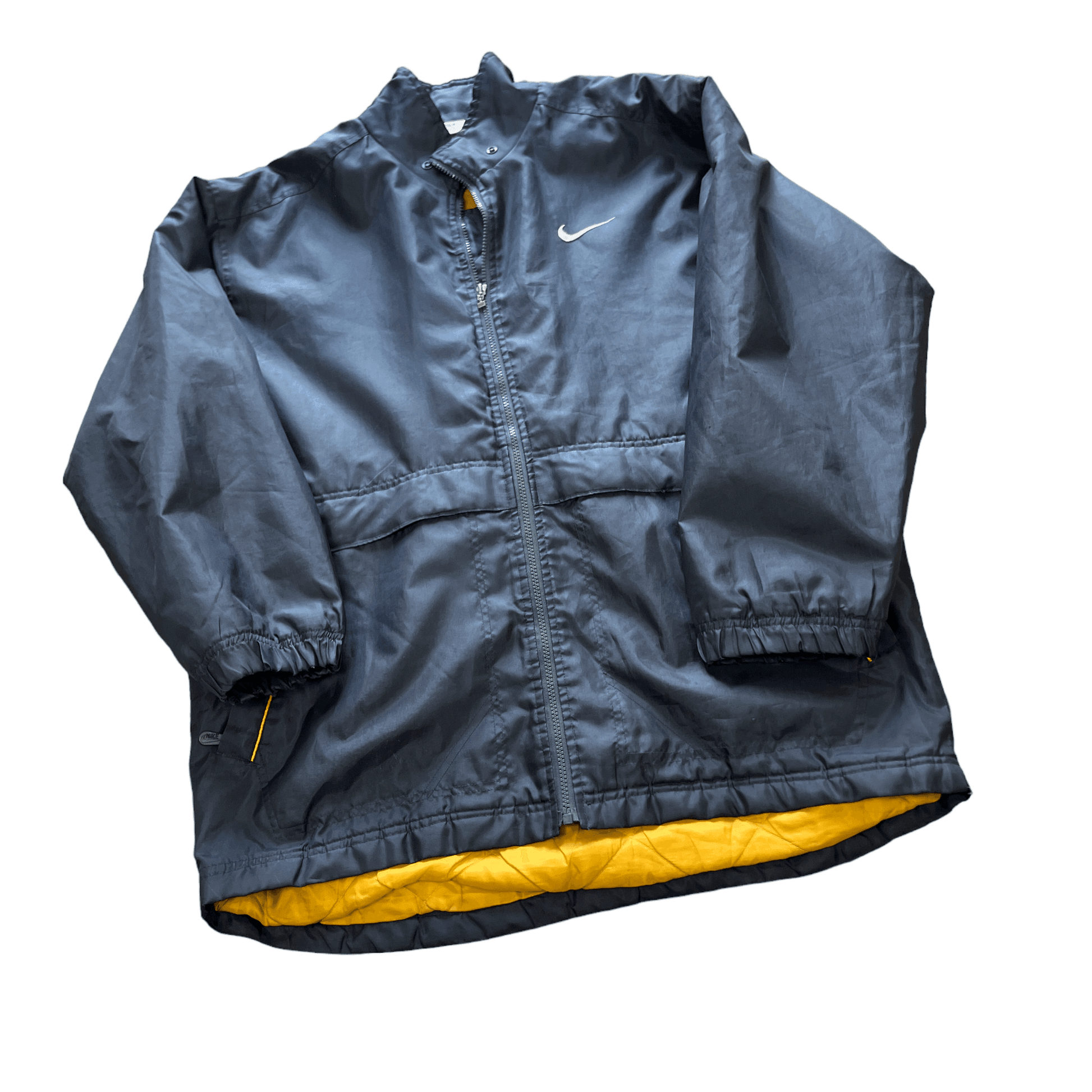 Vintage 90s Black Nike Coat - Recommended Size - Large - The Streetwear Studio